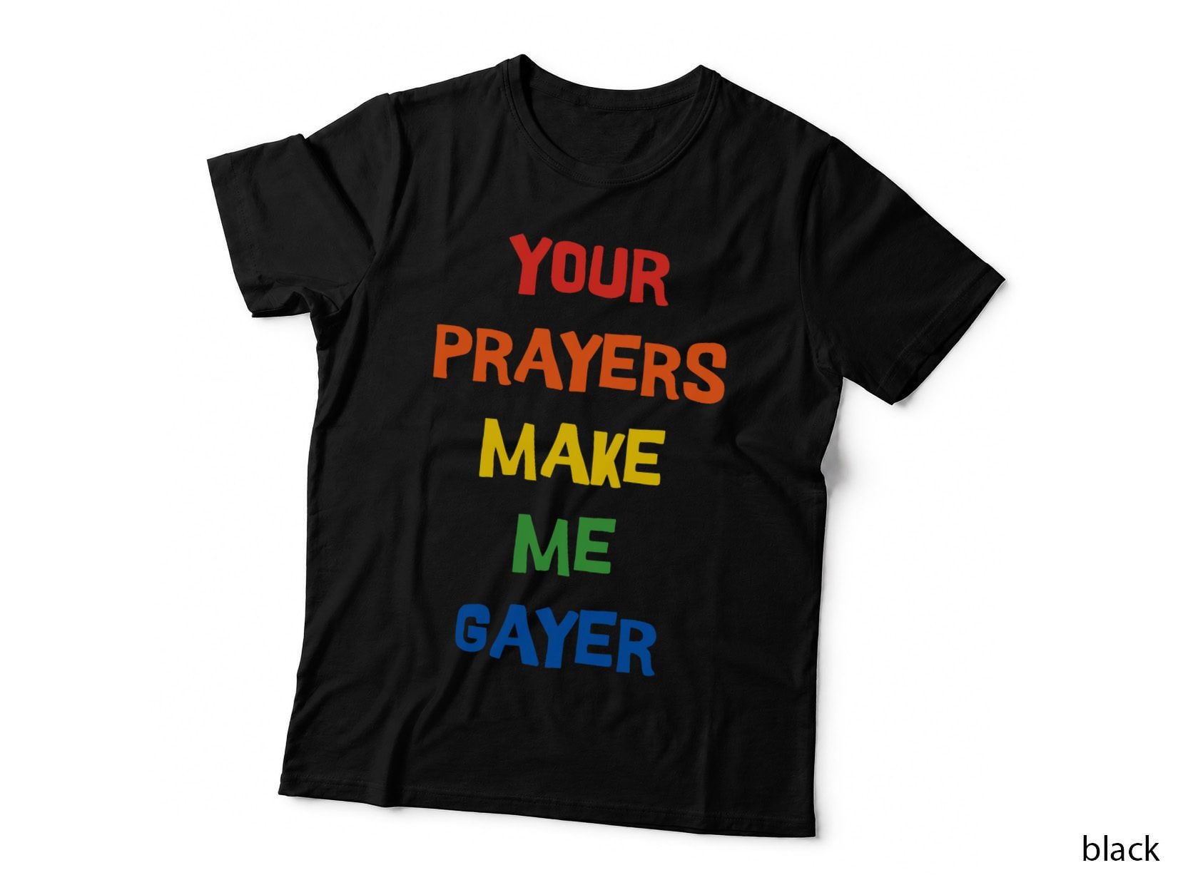 Pride Gay Lesbian LGBTQ Funny Religious Faith T-Shirt