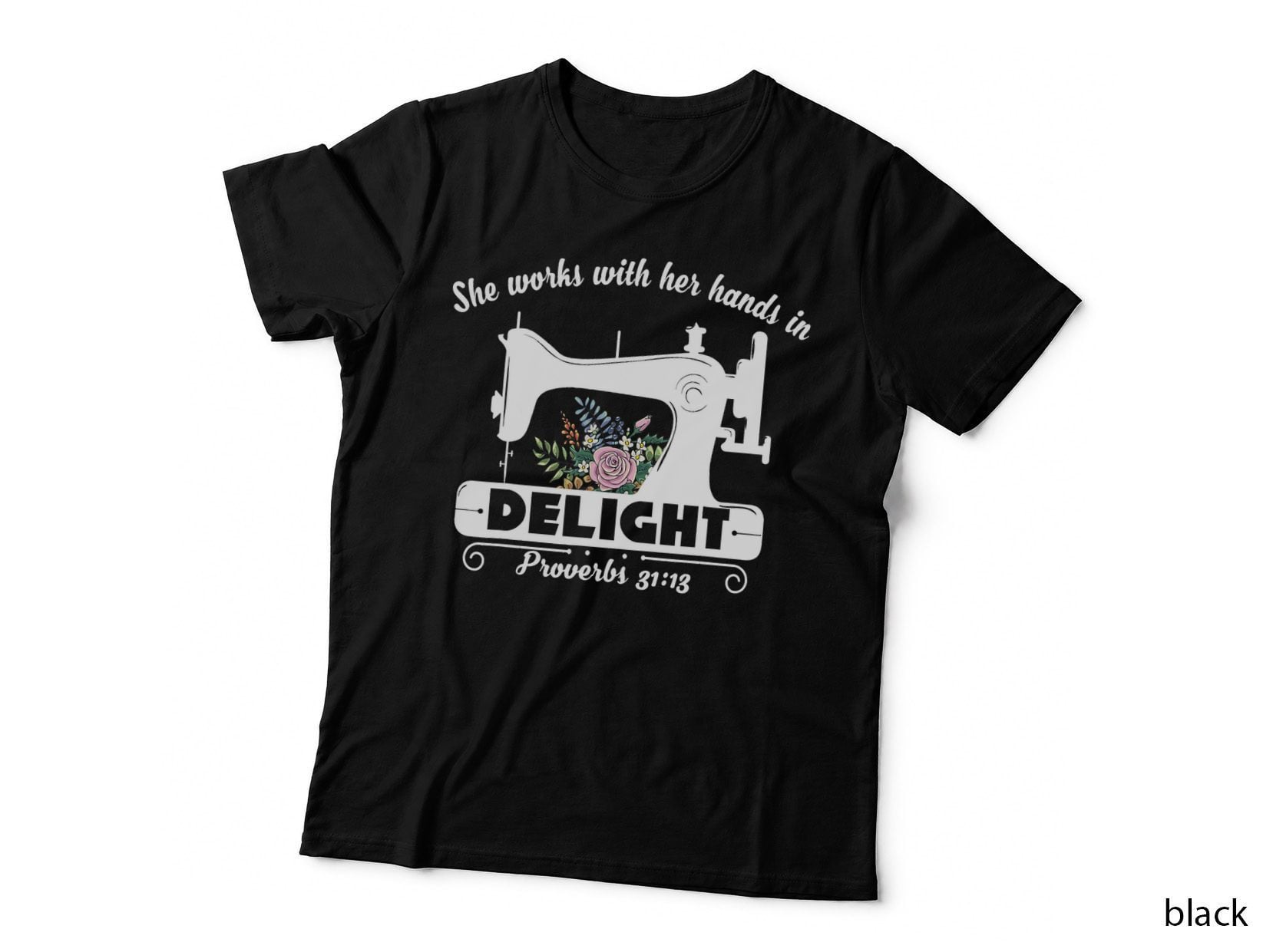 Quilting Bible Christian Quote Sewer & Quilter T-Shirt