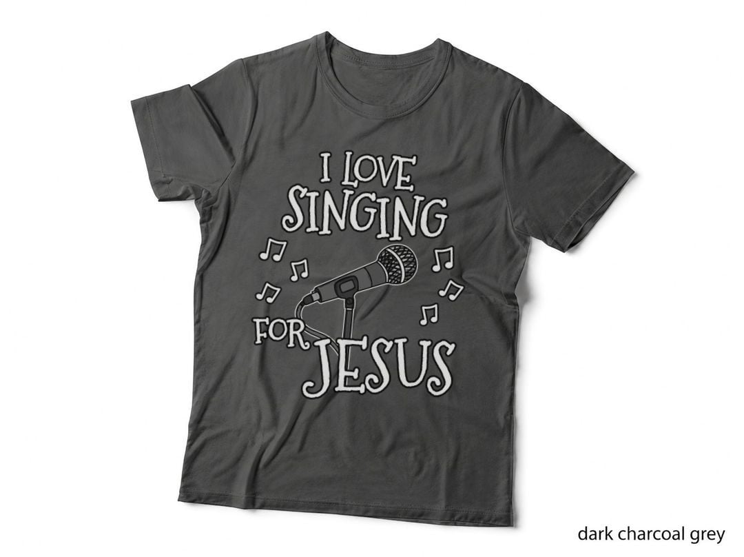 Church Singer, I Love Singing for Jesus, Worship Vocalist T-Shirt