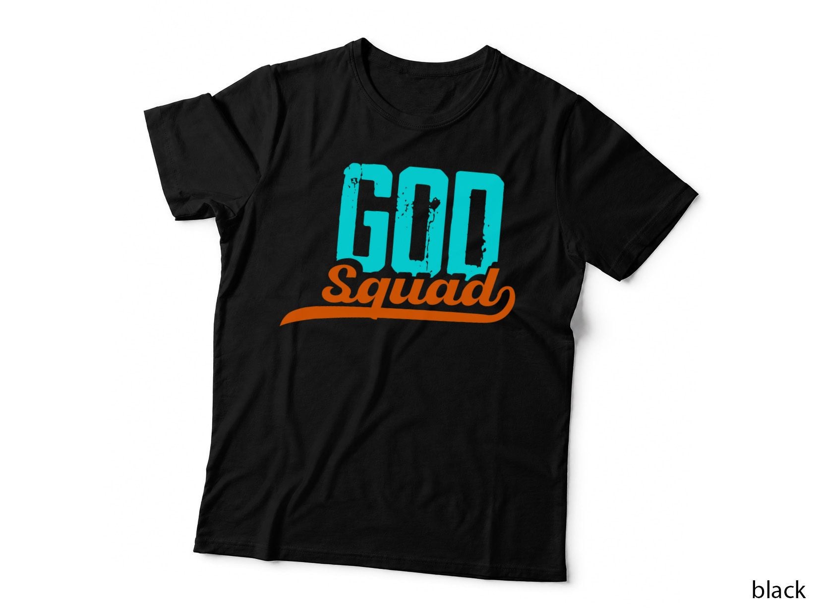 God Squad Religion Jesus Pray Church Faith Believer T-Shirt