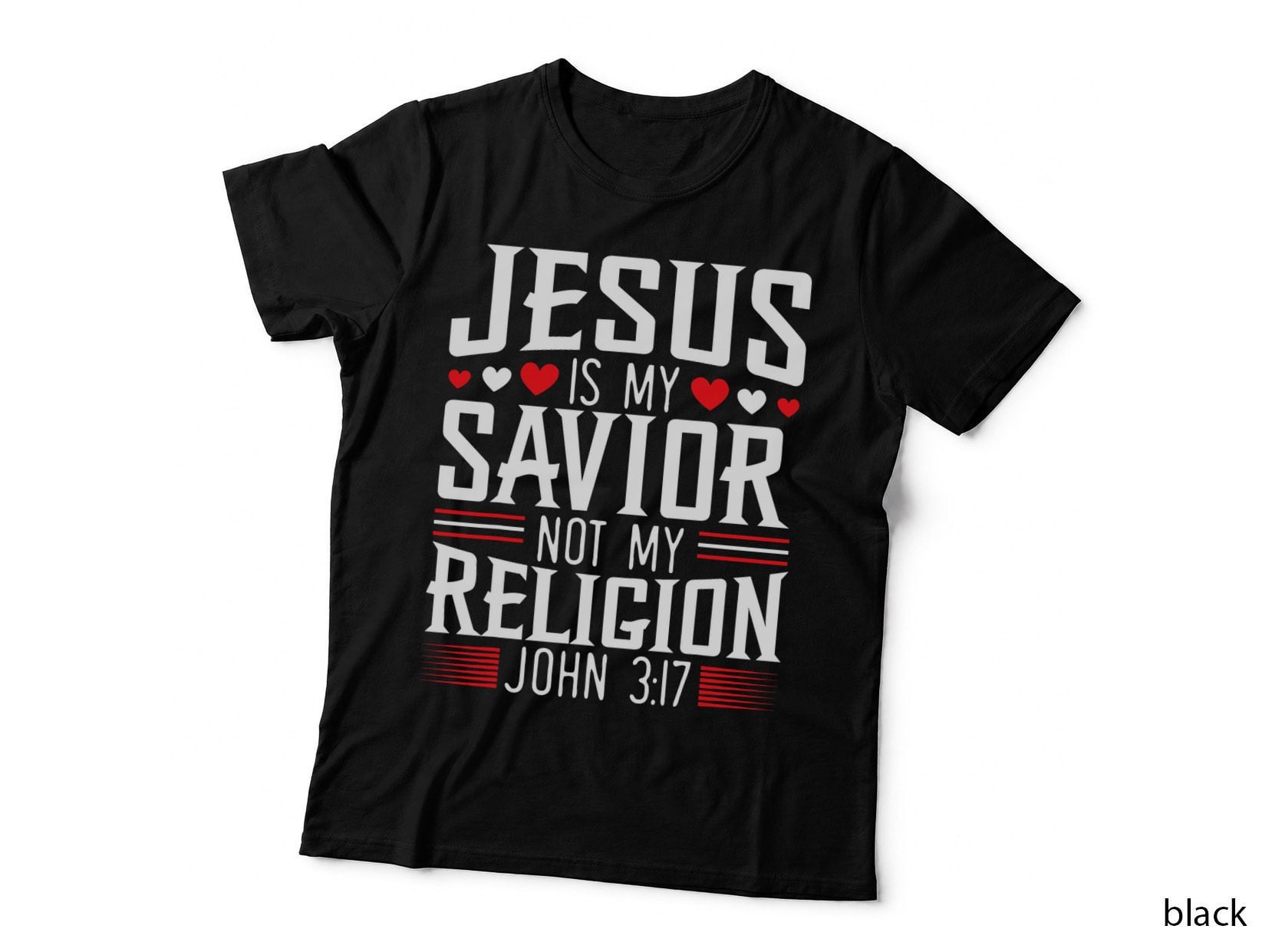 Jesus Is My Savior Not My Religion Christian Religious God Cute T-Shirt