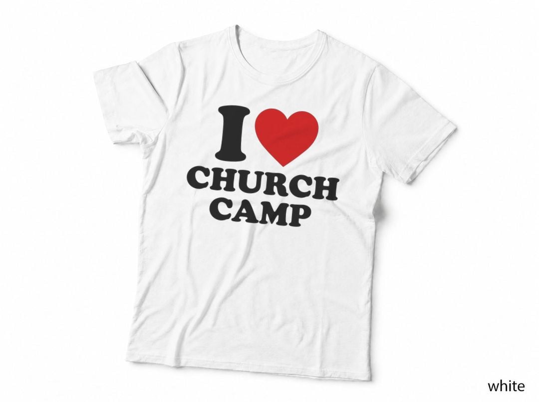 VBS I Love Church Camp Christian Vacation Bible School Jesus T-Shirt