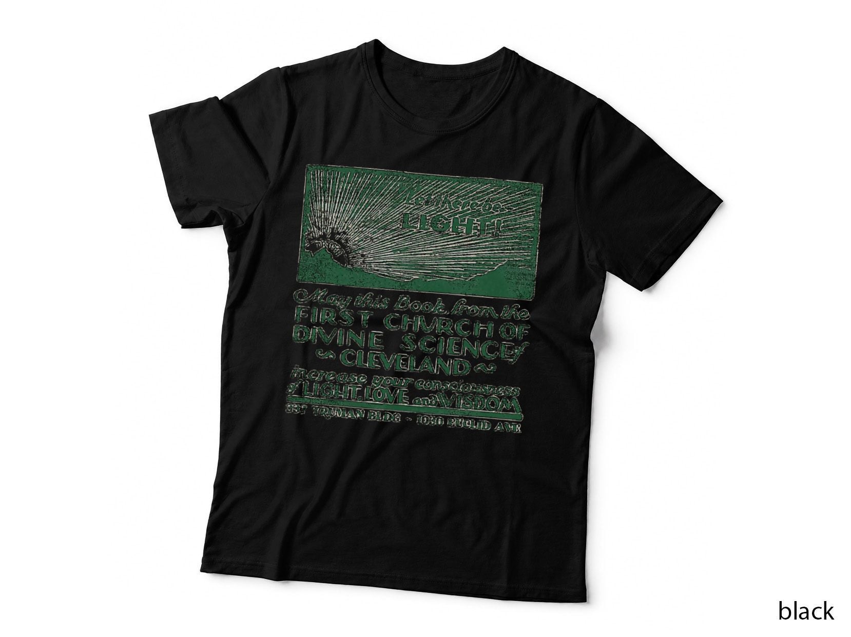 Vintage First Church of Divine Science Cleveland T-Shirt