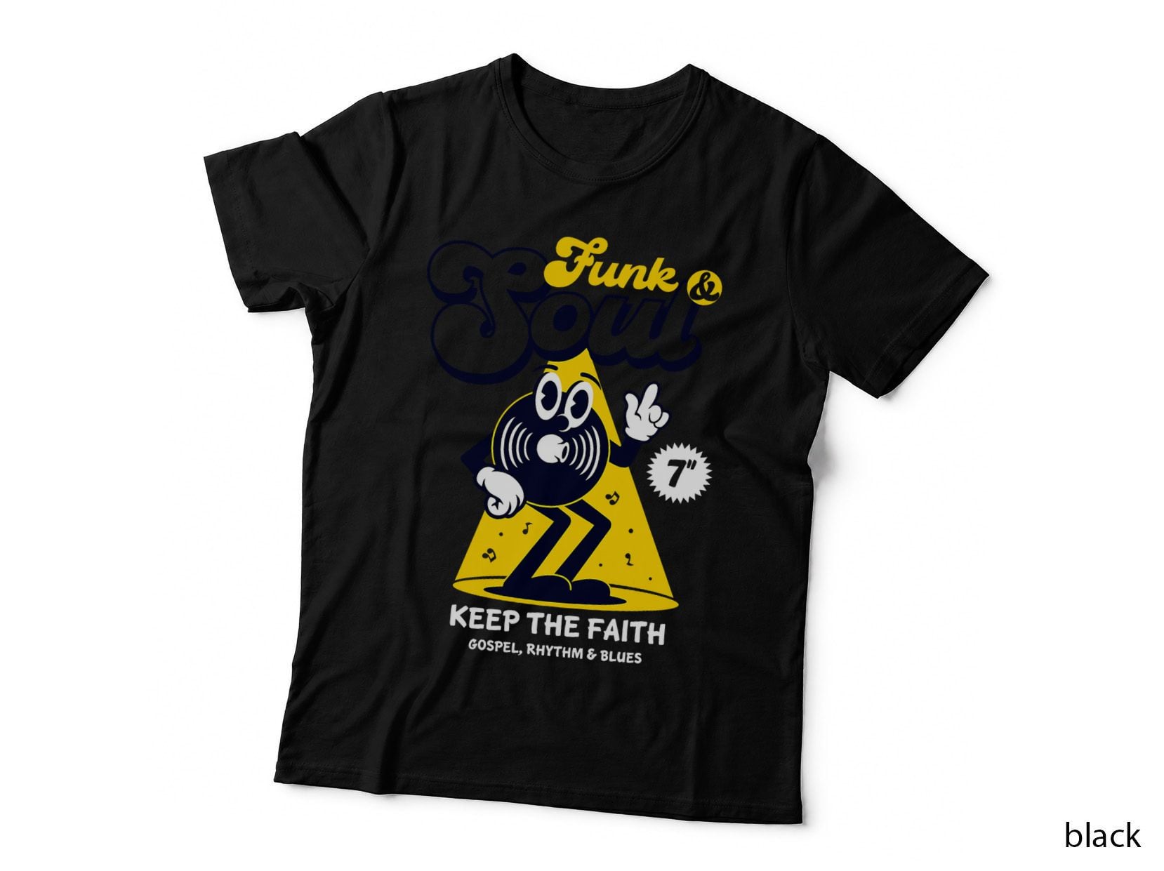 Vintage Northern Soul Music Keep the Faith 80s Disco - Funk T-Shirt