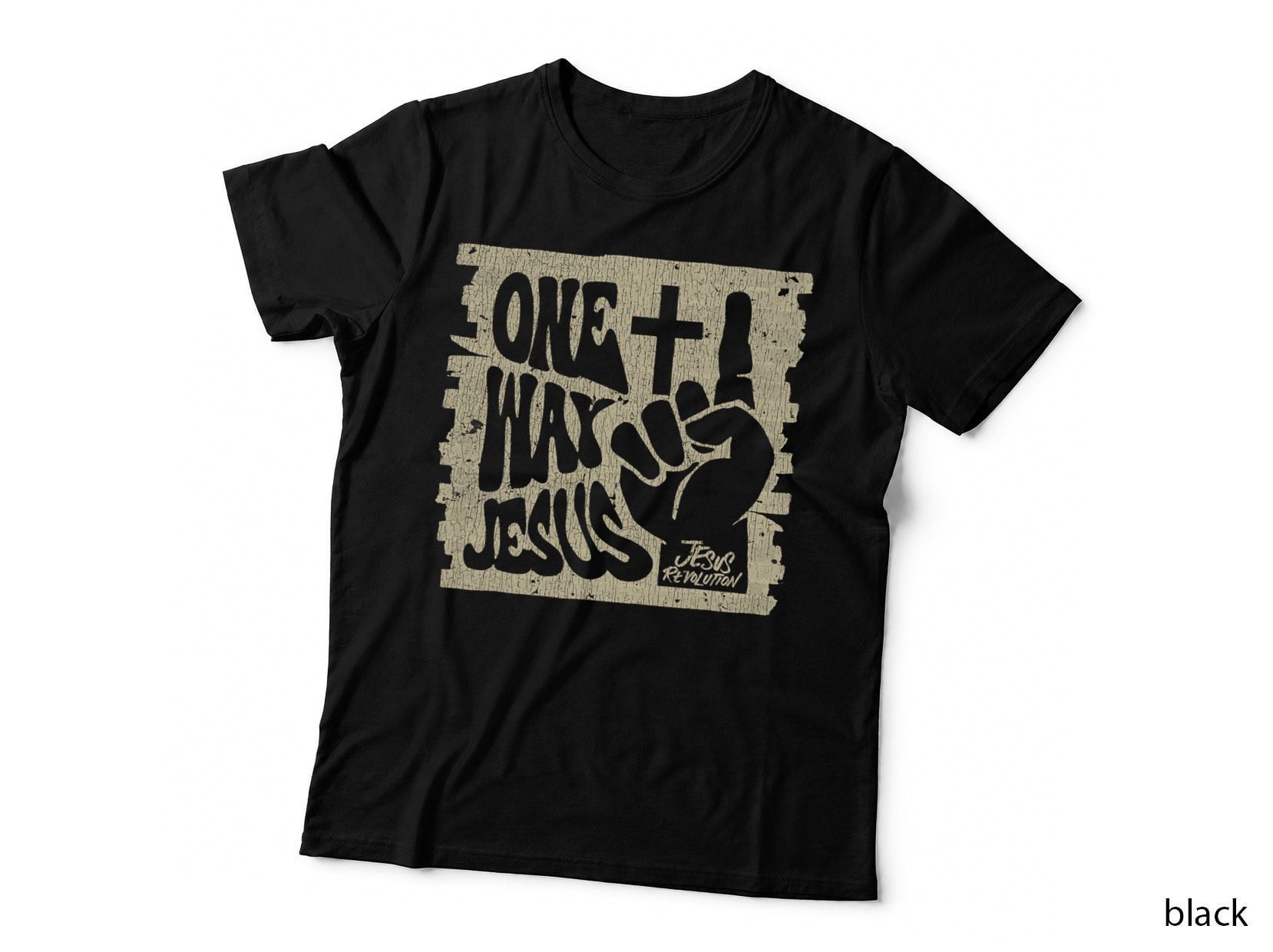 Vintage One Way Jesus Revolution T-Shirt