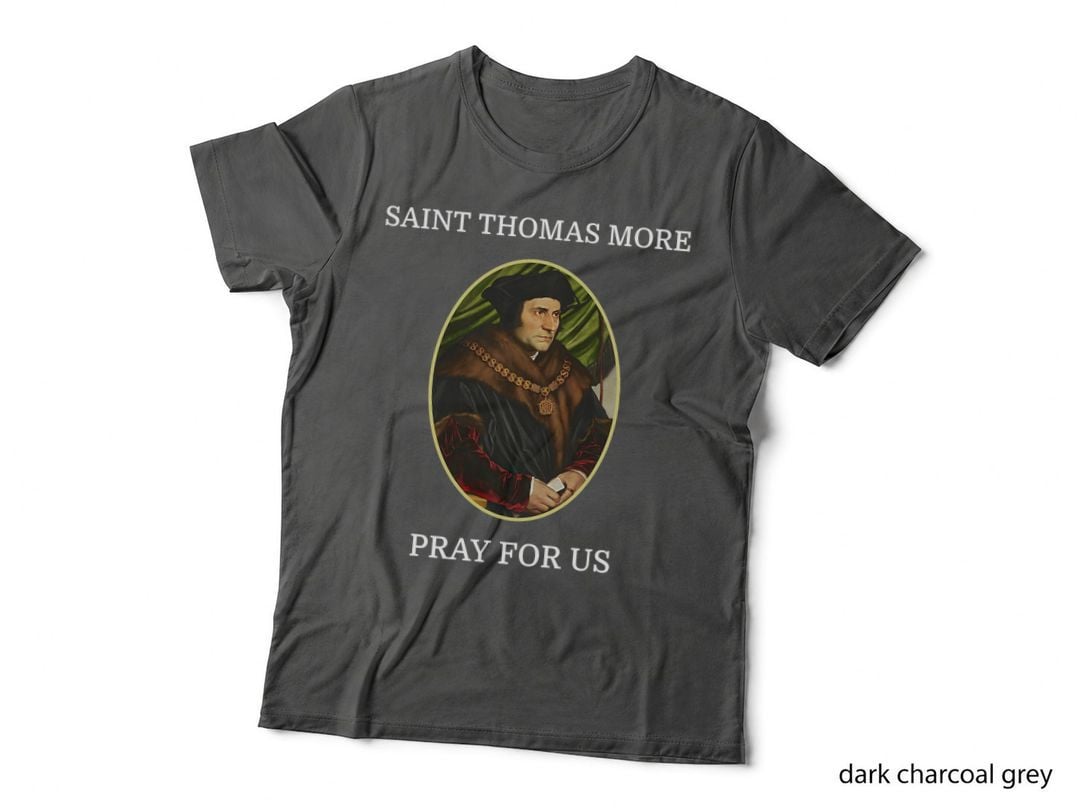 St. Thomas More Catholic Saint Tshirt Religion T-Shirt