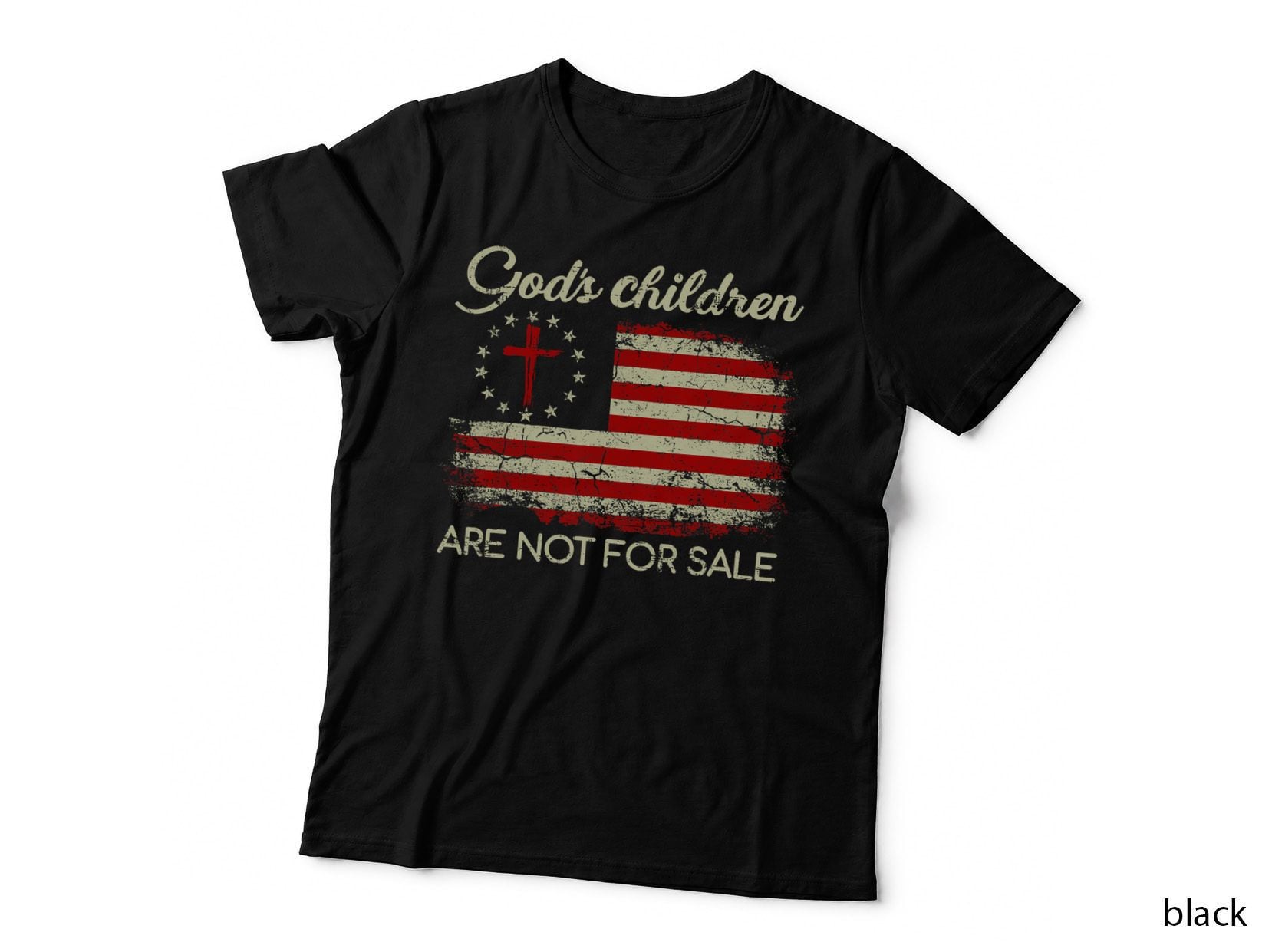 God's Children Are Not for Sale T-Shirt, Patriotic Quotes, Religious Apparel