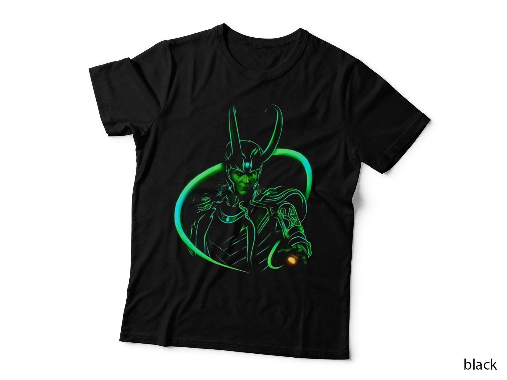 Loki T-Shirt, Fan Tee, Asgardian God Print