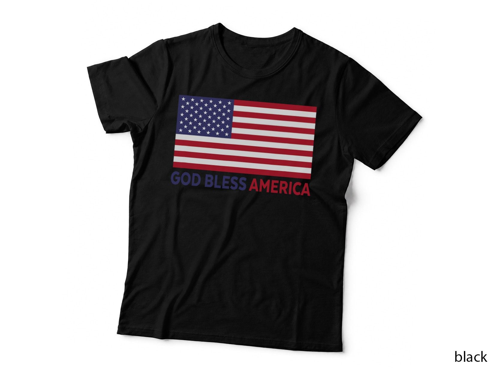 Modern God Bless America T-Shirt