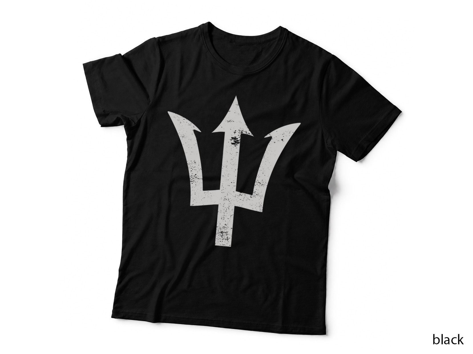 Poseidon Symbol Trident Greek God Mythology T-Shirt