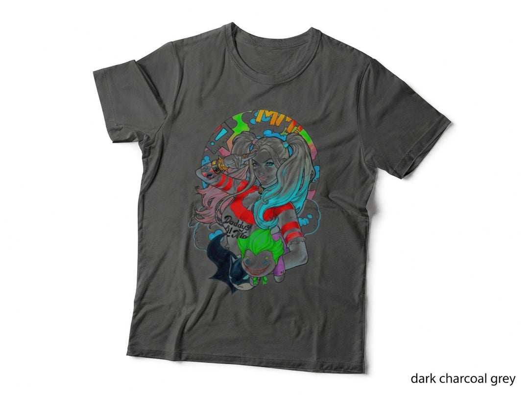 Daddy's Lil Cartoon Characters Pop Art Halftone T-Shirt