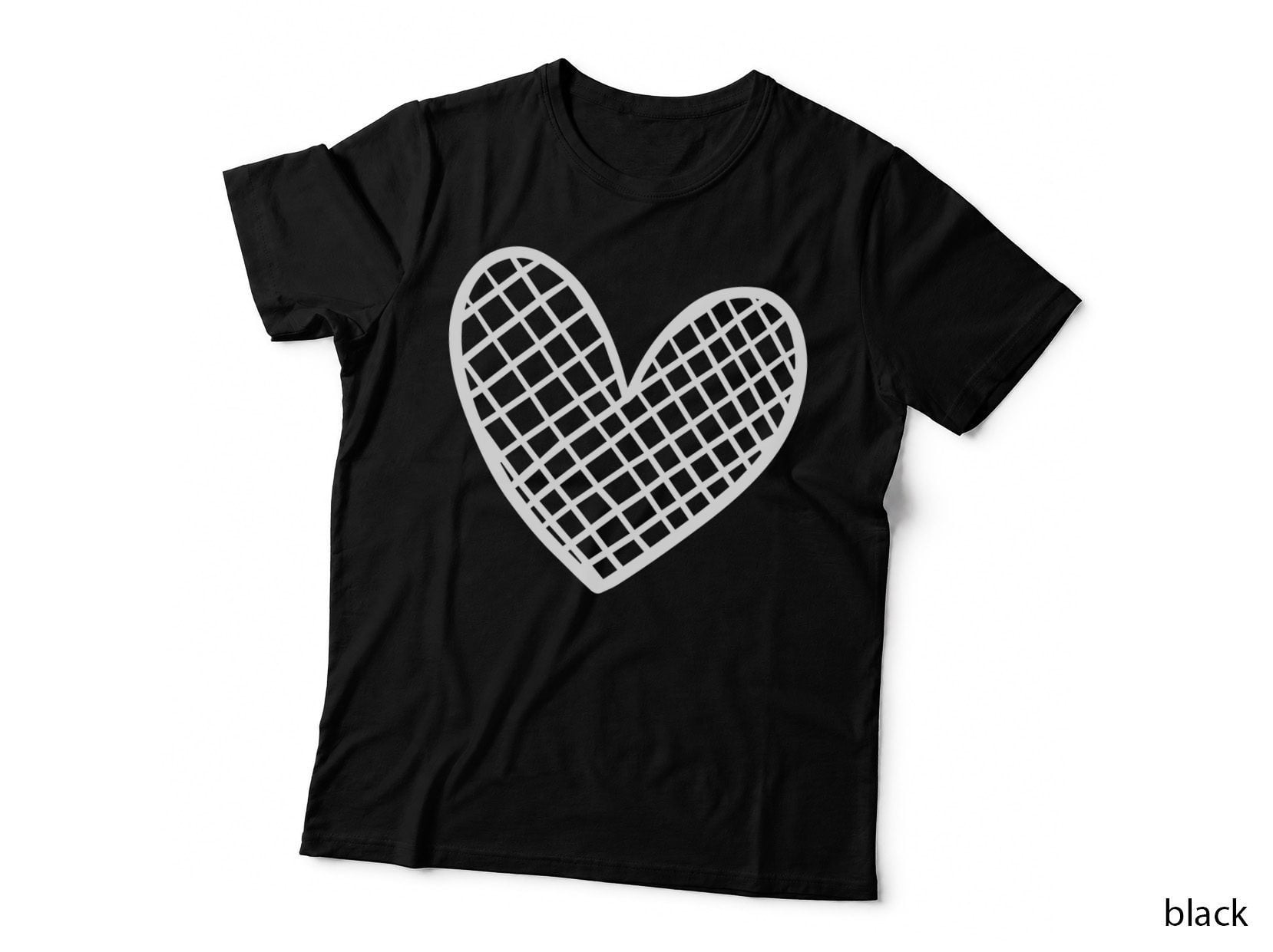 Heart Warrior Mom Heart T-Shirt, Heartbeat Ribbon Mom Graphic Tee
