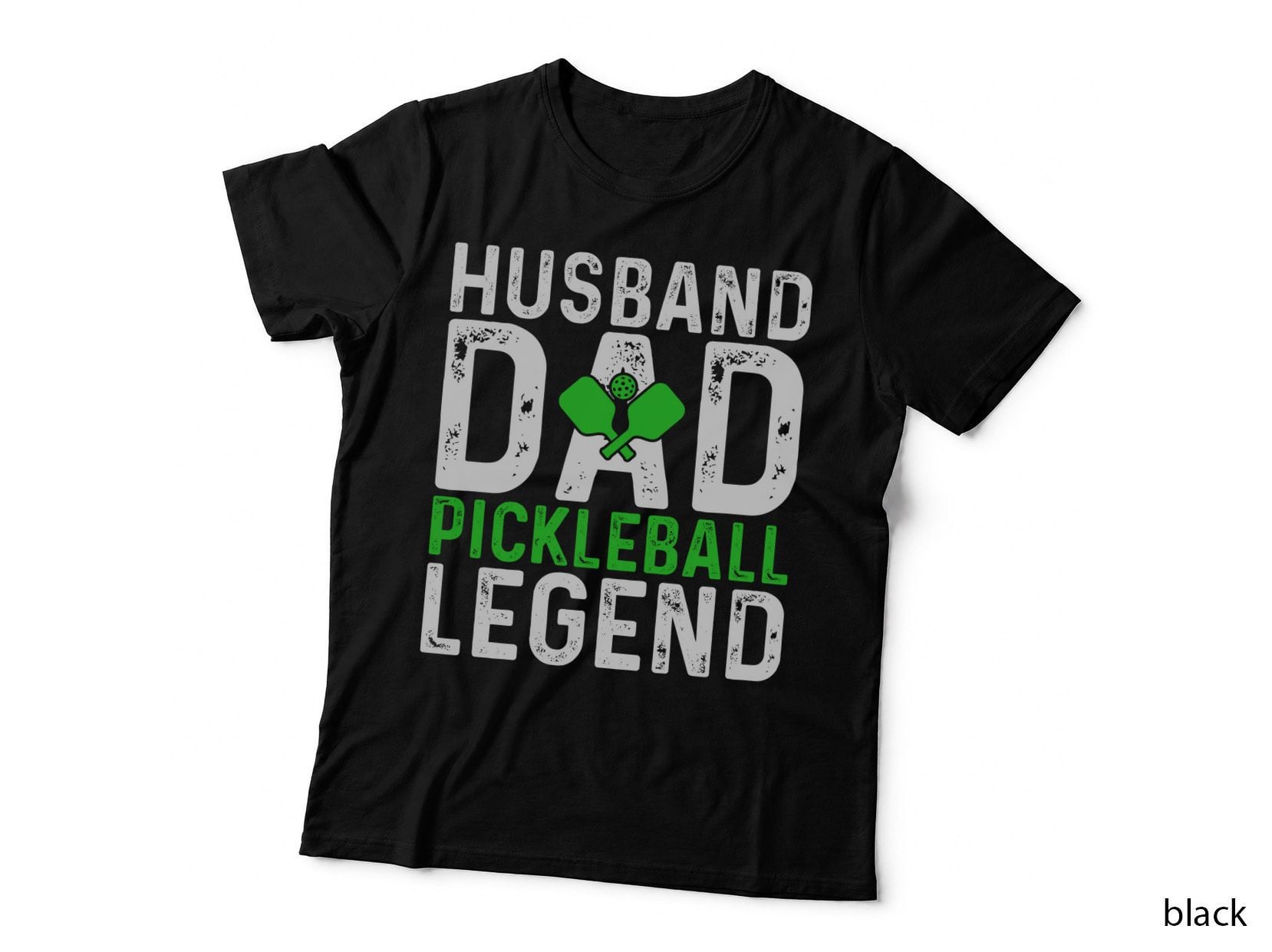 Husband Dad Pickleball Legend Pickleball T-Shirt