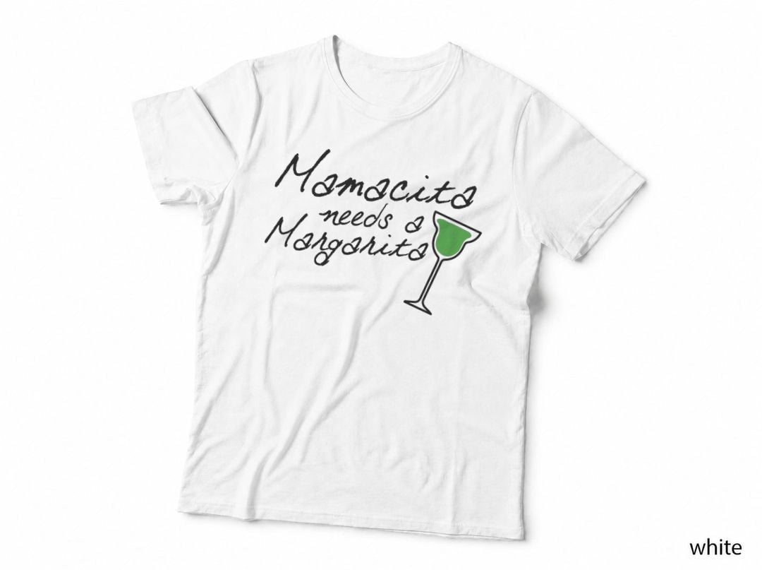 As Tees Mamacita Needs Margarita Mexican Mom Momma Tequila T-Shirt