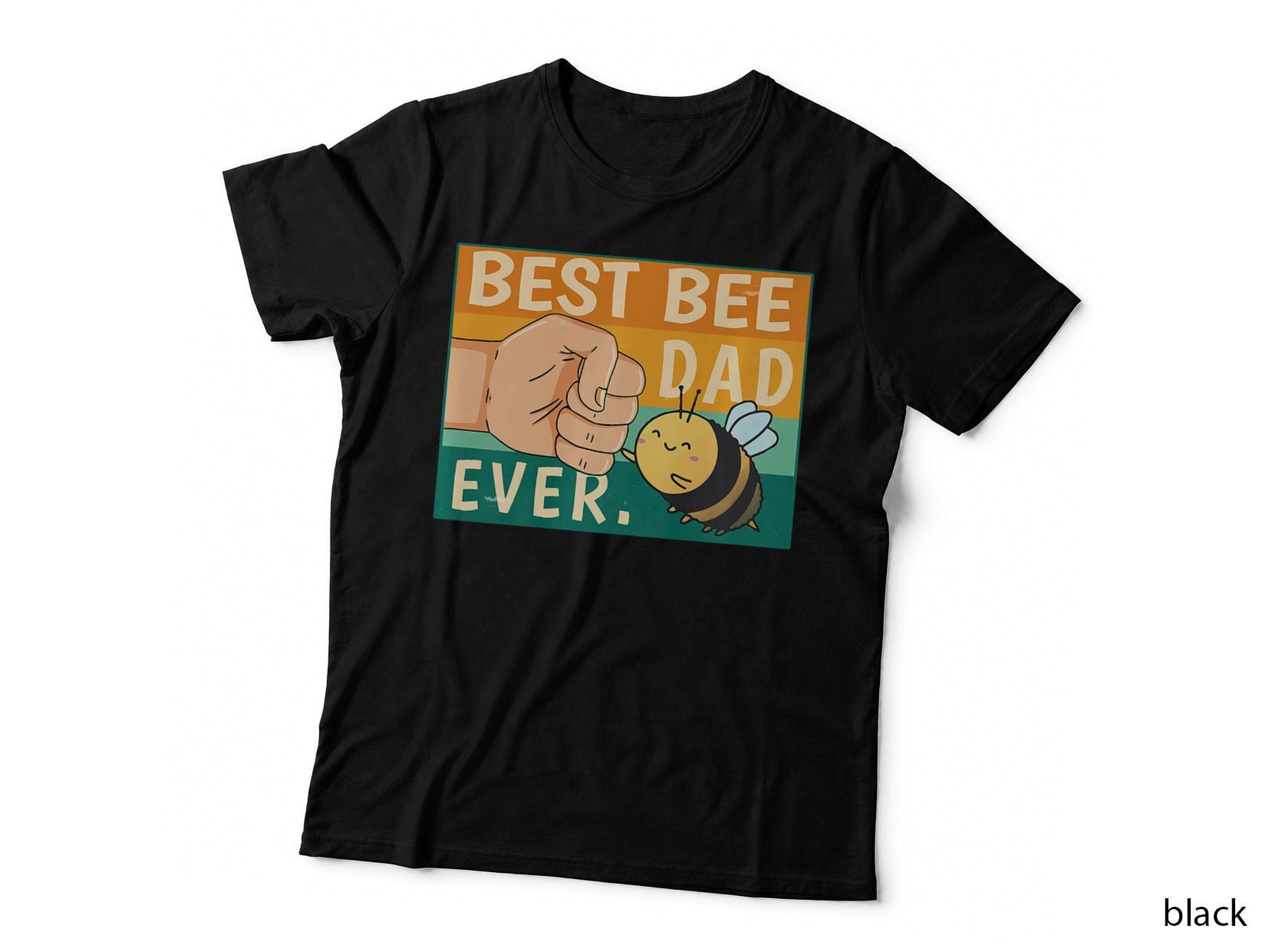 Best Bee Dad Ever Bee Keeper Honey Insect Hive Apiarist T-Shirt
