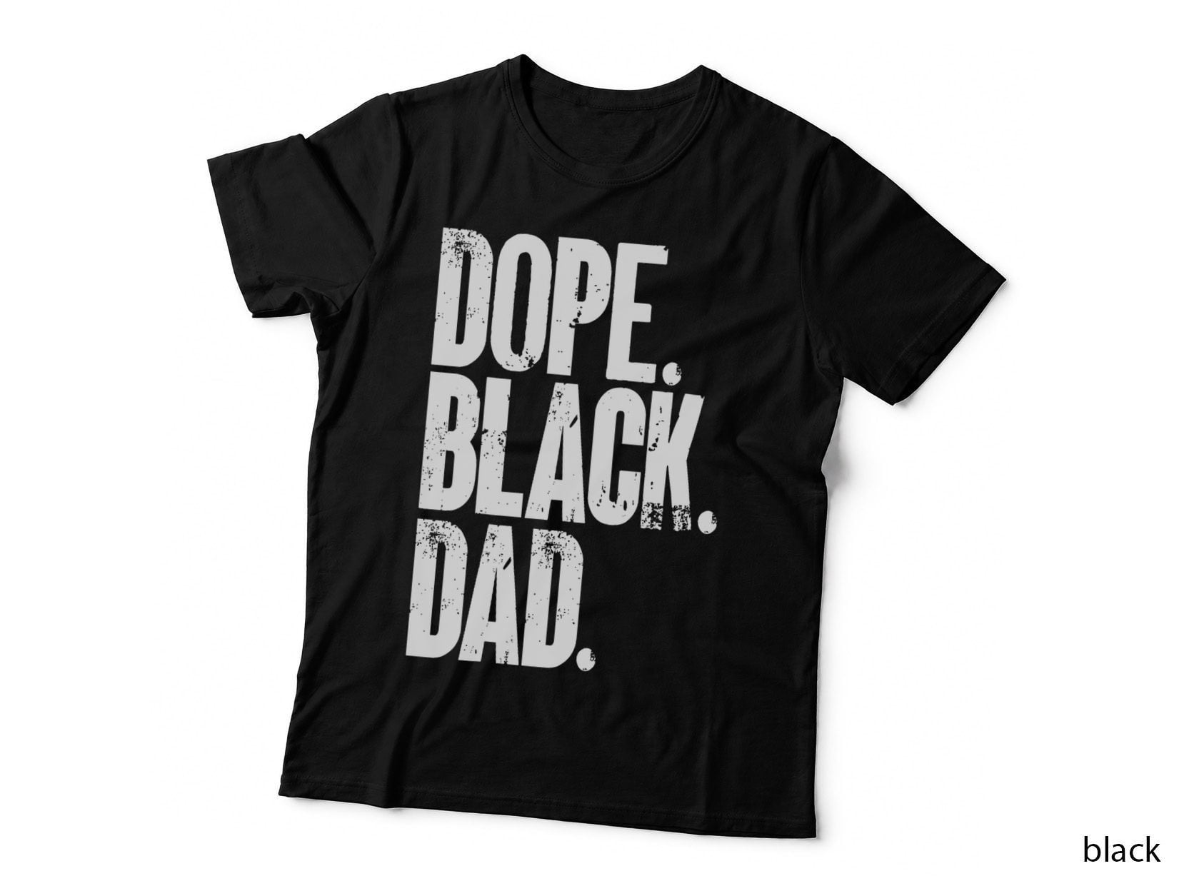 Black Dad Dope Black Dad Fathers Day, Father's Day Gift, Men's T-Shirt