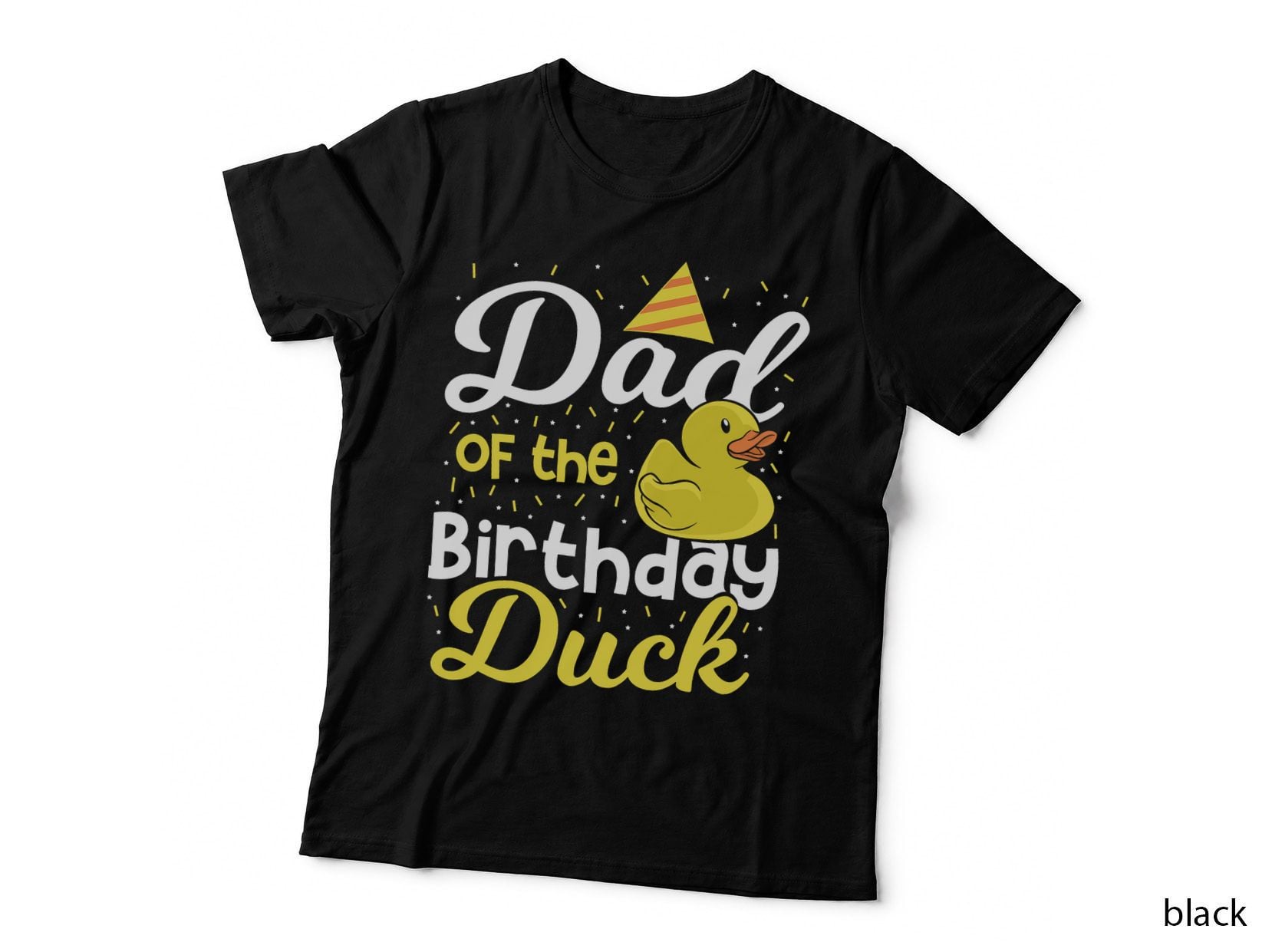 Dad of the Birthday Duck - Boy Rubber Duck Birthday Girl T-Shirt