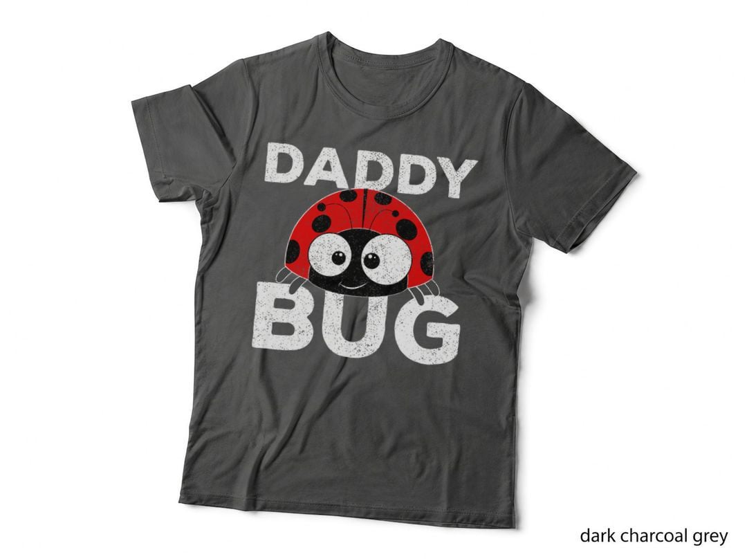 Daddy Bug Funny Ladybug Lover Cute Dad Fathers Day, Ladybug Gift for Men T-Shirt