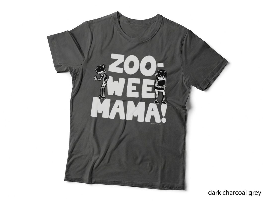 Diary of a Wimpy Kid Zoo Wee Mama!, Kids Novel, Funny Cartoon T-Shirt