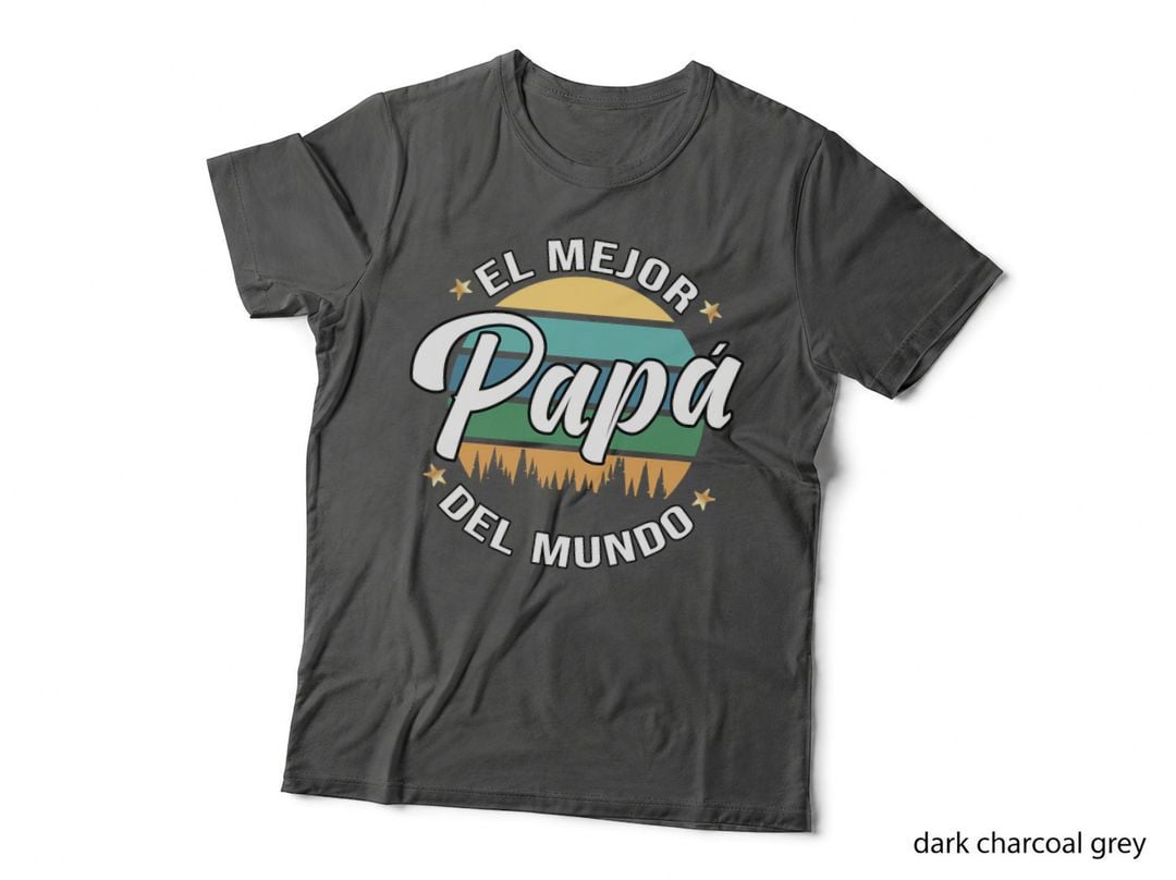 El Mejor Papá Del Mundo World's Best Dad Fathers Day Spanish T-Shirt