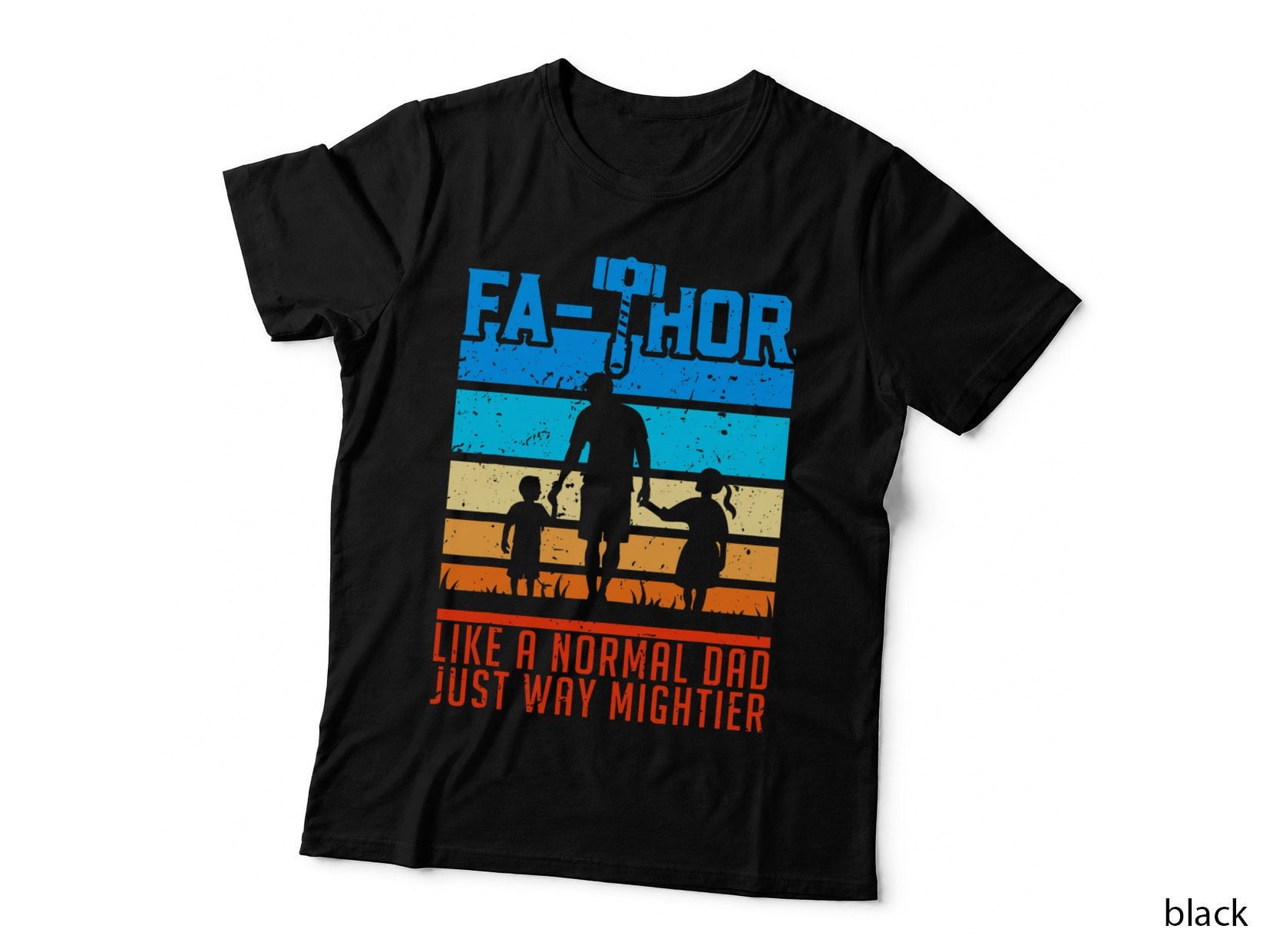 Fa-Thor - Fathers Day Fathers Day Gift Tshirt Dad Father T-Shirt