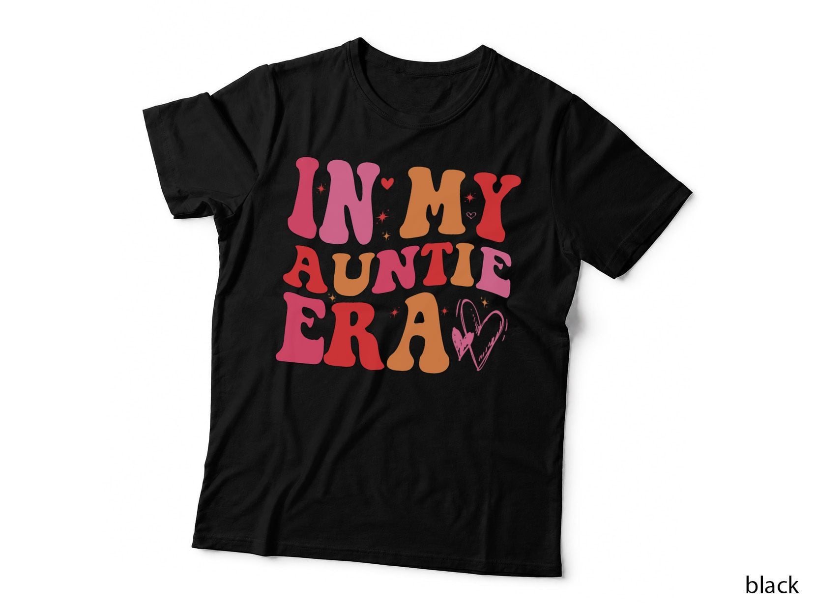 Funny Aunt Quote in My Auntie Era Niece Nephew Matching Cool T-Shirt