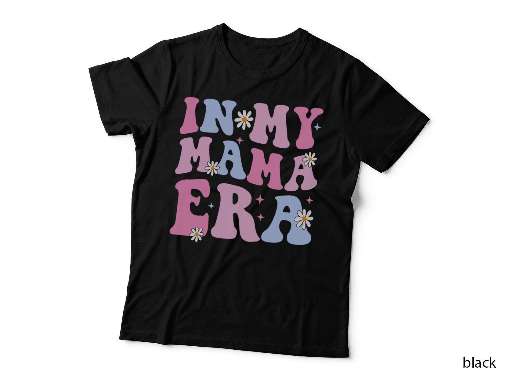 Groovy in My Mama Era Funny Mom Mother Mama Era for T-Shirt