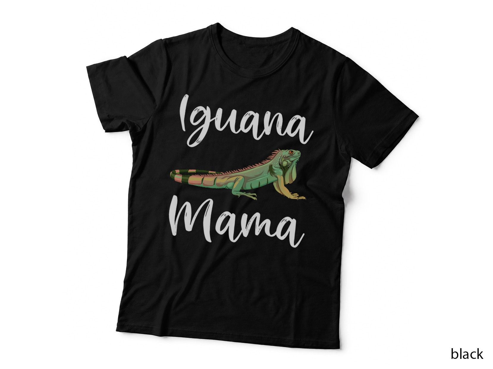 Iguana Mama Funny Iguana Mom Iguana Lizard Pet Reptile T-Shirt