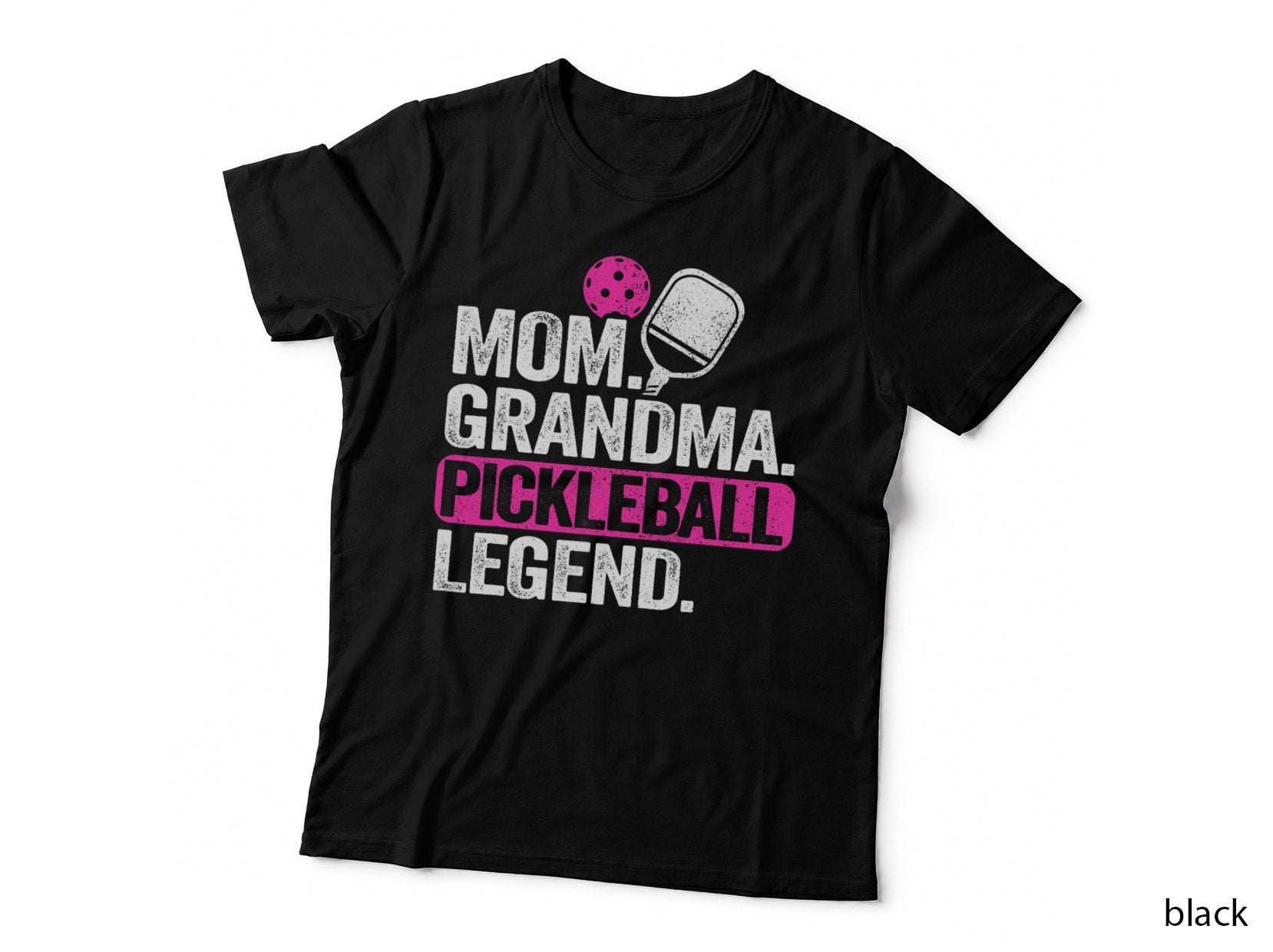 Mom Grandma Pickleball Legend Player Funny Pickle Ball T-Shirt