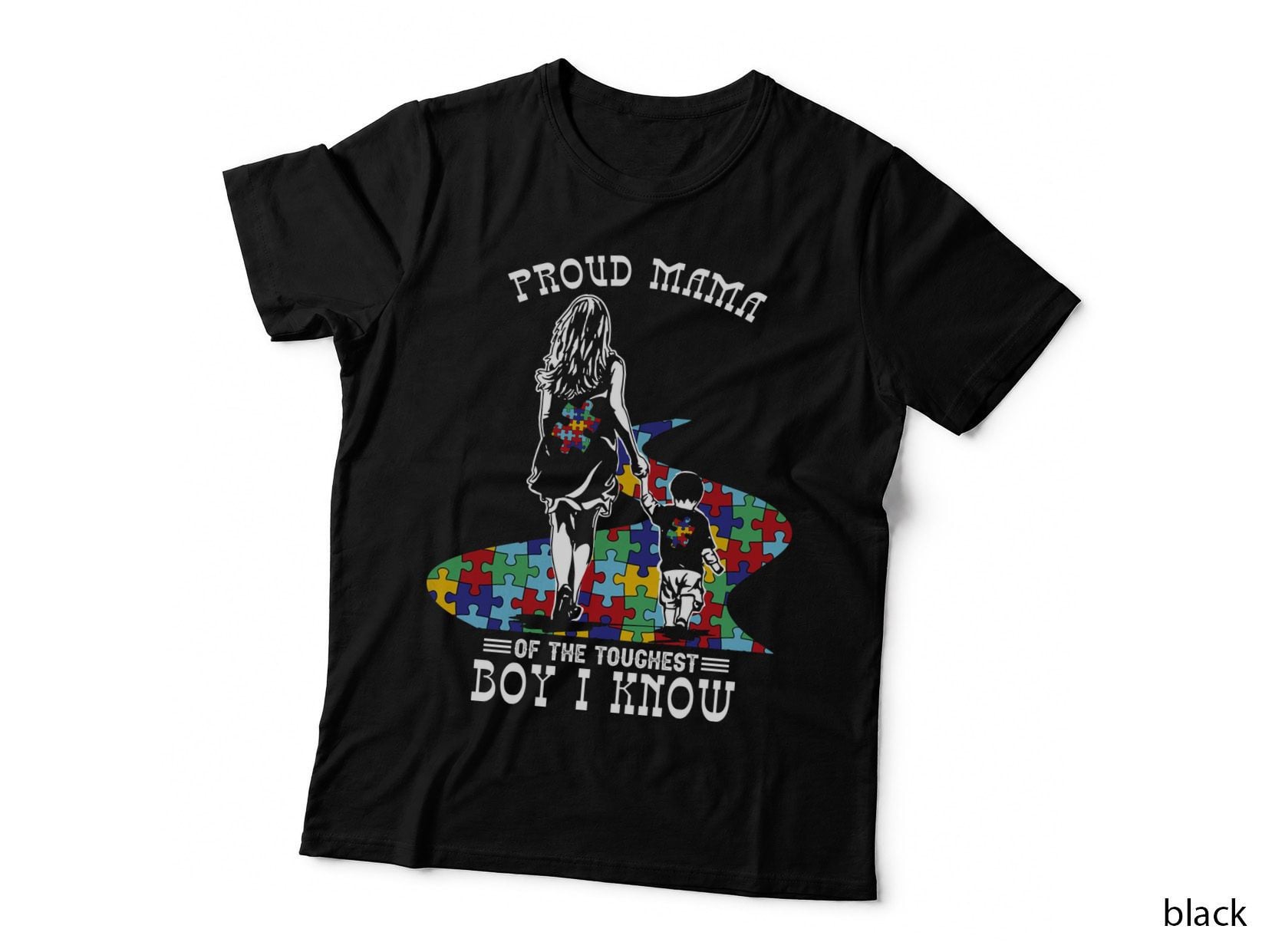 Proud Mama of the Toughest Boy I Know Shirt, Love Inclusion, Pride, Gift T-Shirt