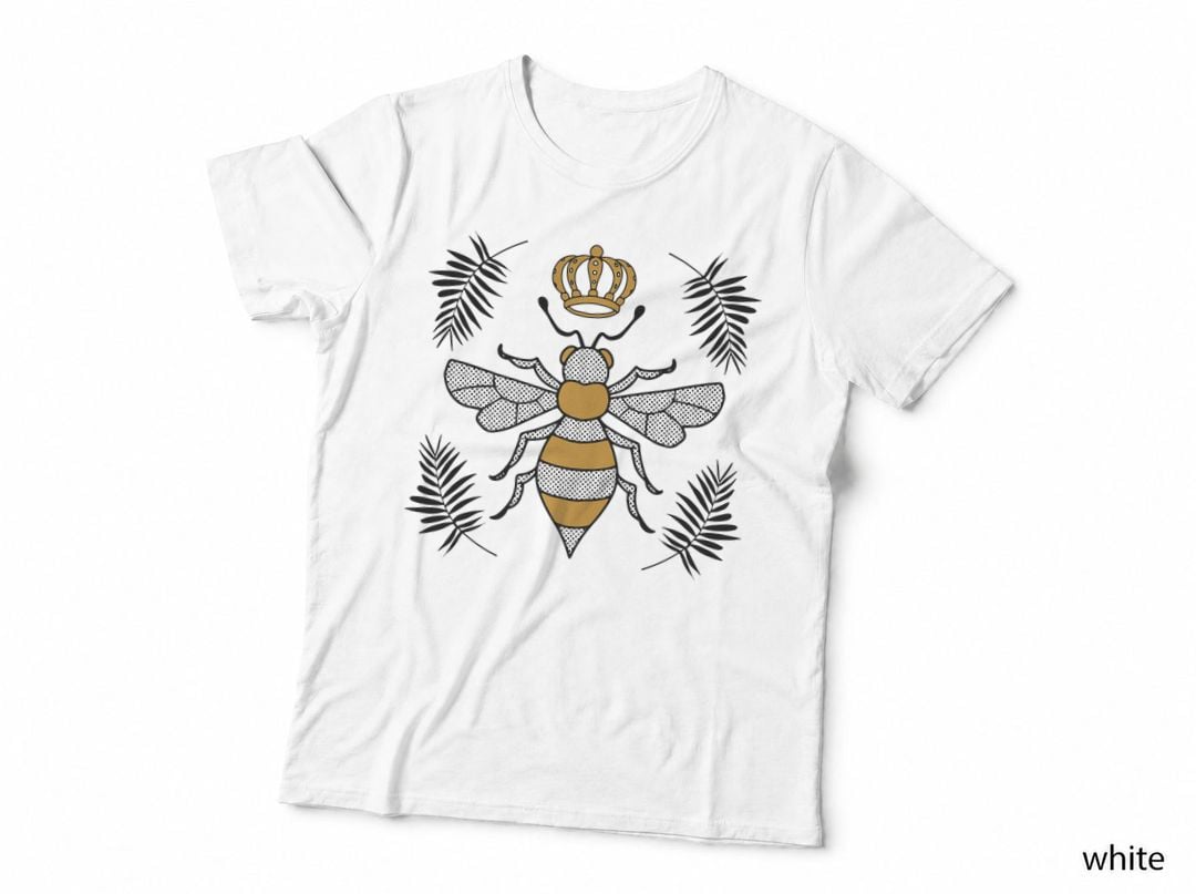 Retro Queen Bee Lover Beekeeper Mom Bee Insect Bee Honeybee T-Shirt