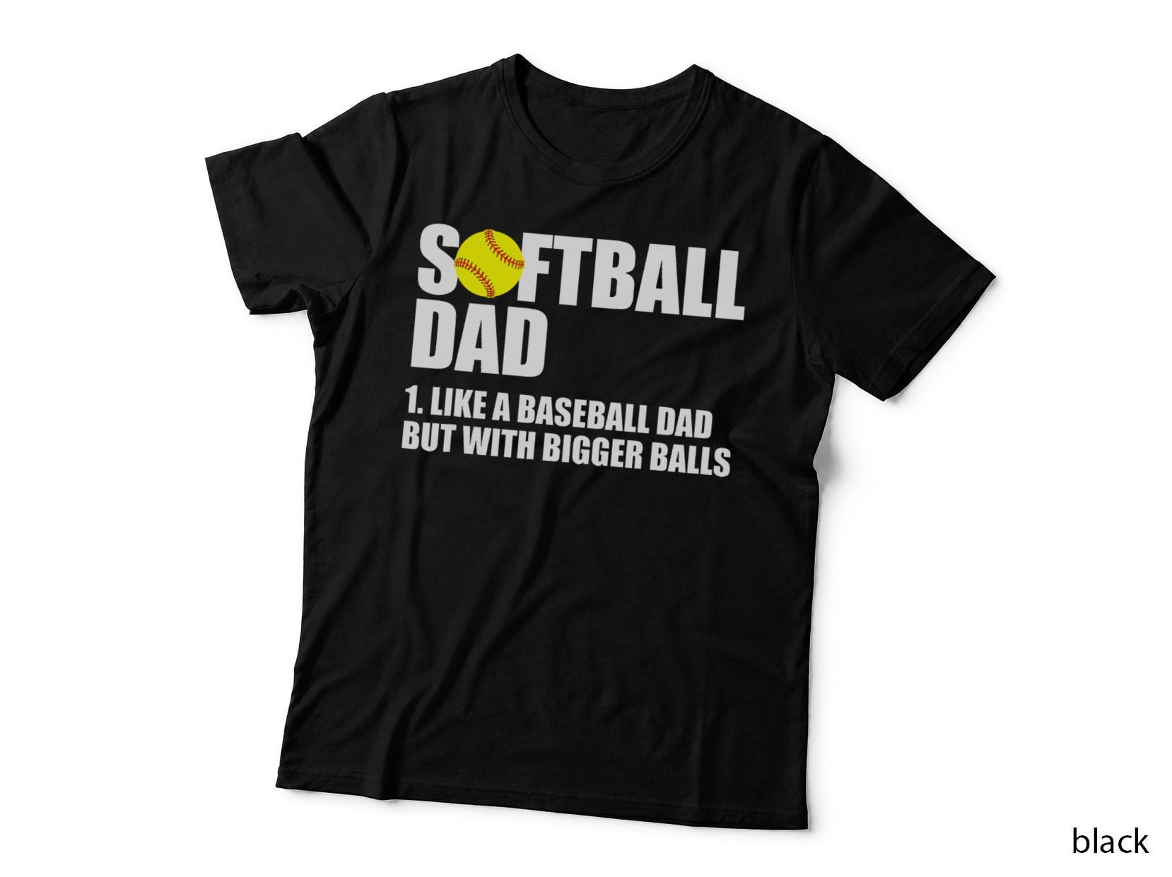 Softball Dad Definition Funny T-Shirt