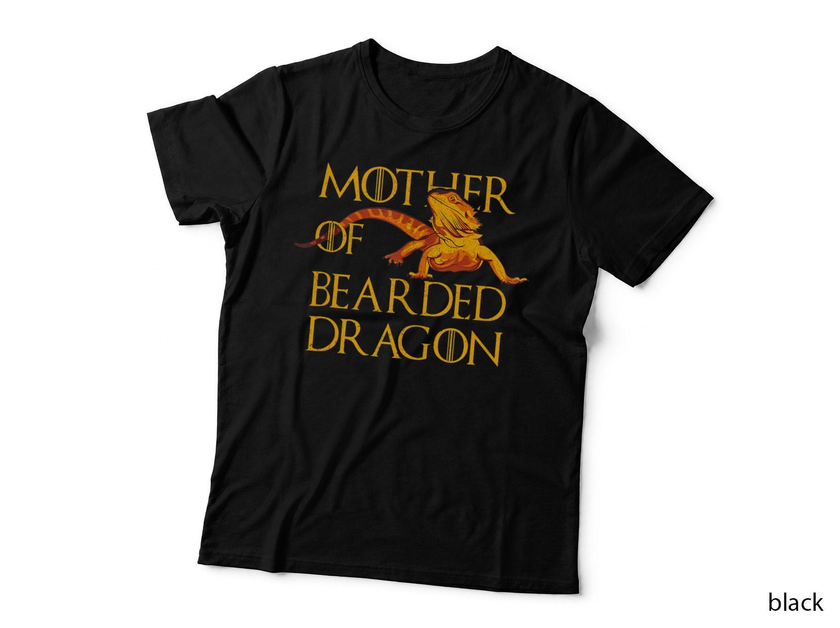 Woman Mother of Bearded Dragons Women Reptile Mom, Dragon Lover T-Shirt