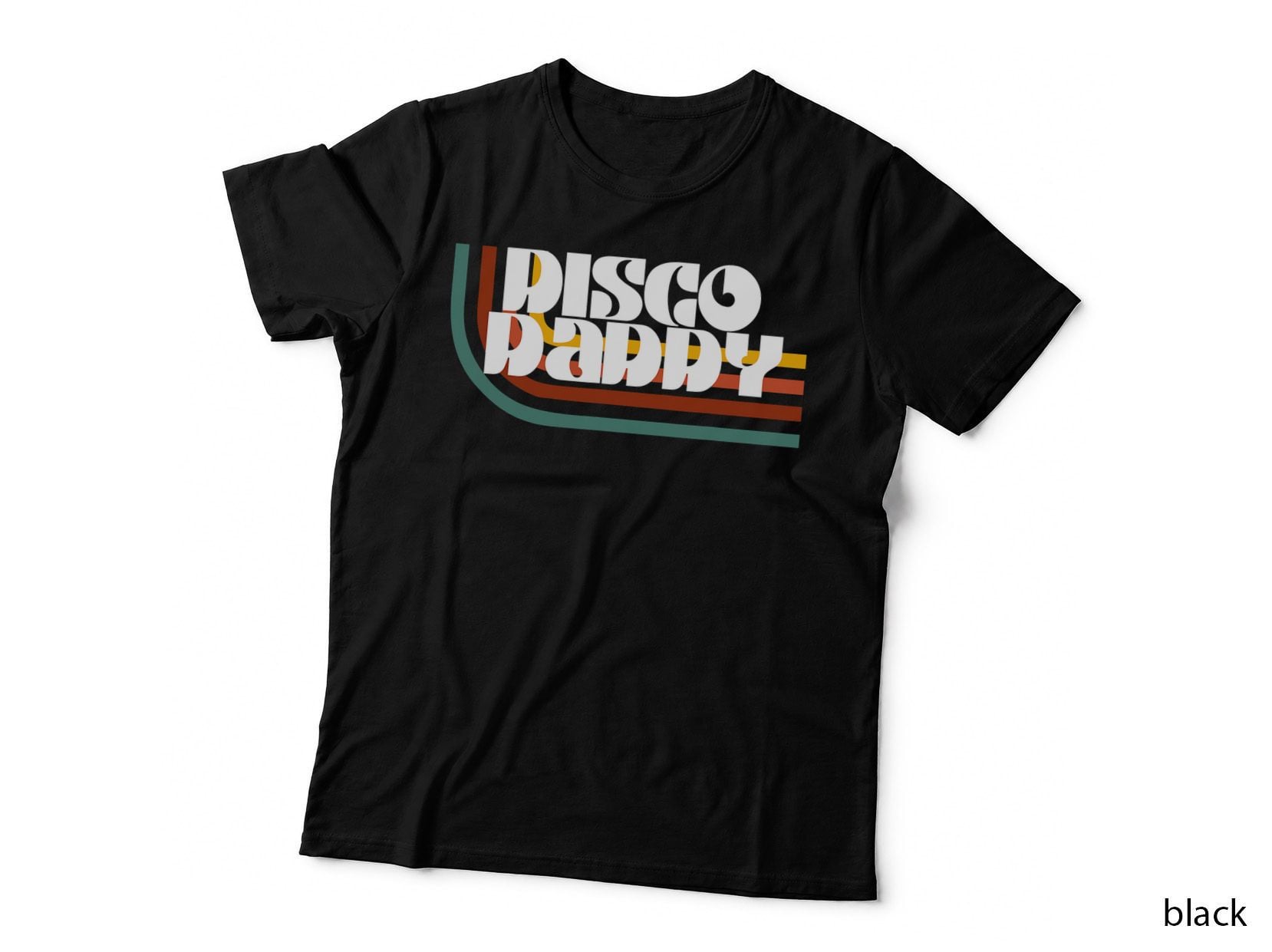Disco Daddy Shirt Retro Matching 60's 70s Party Father's Day T-Shirt