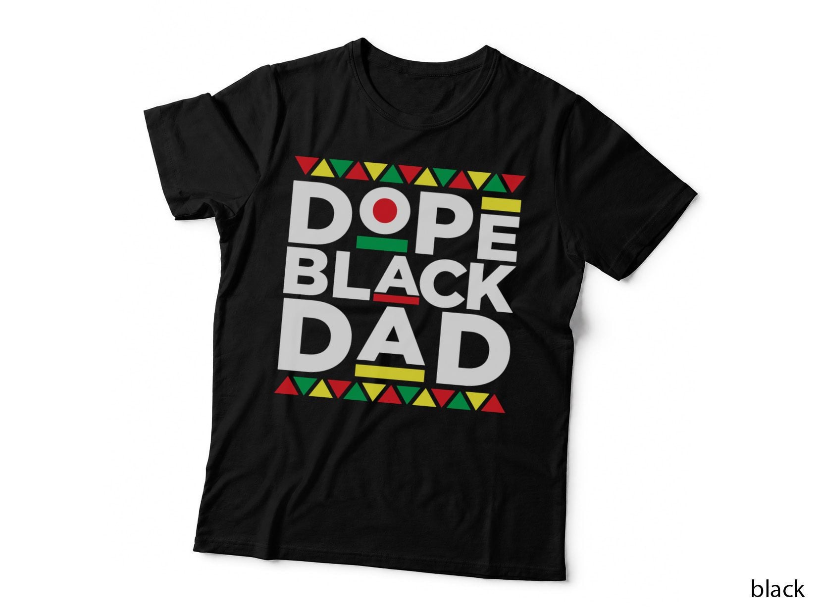 Dope Black Dad Matter Black History Month Pride Fathers Gift Pullover Hoodie