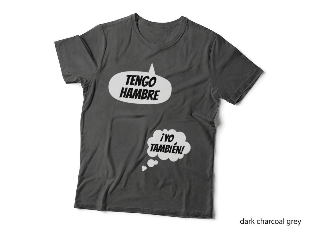 Funny Spanish Announcing Pregnancy Baby New Mom Baby Shower T-Shirt