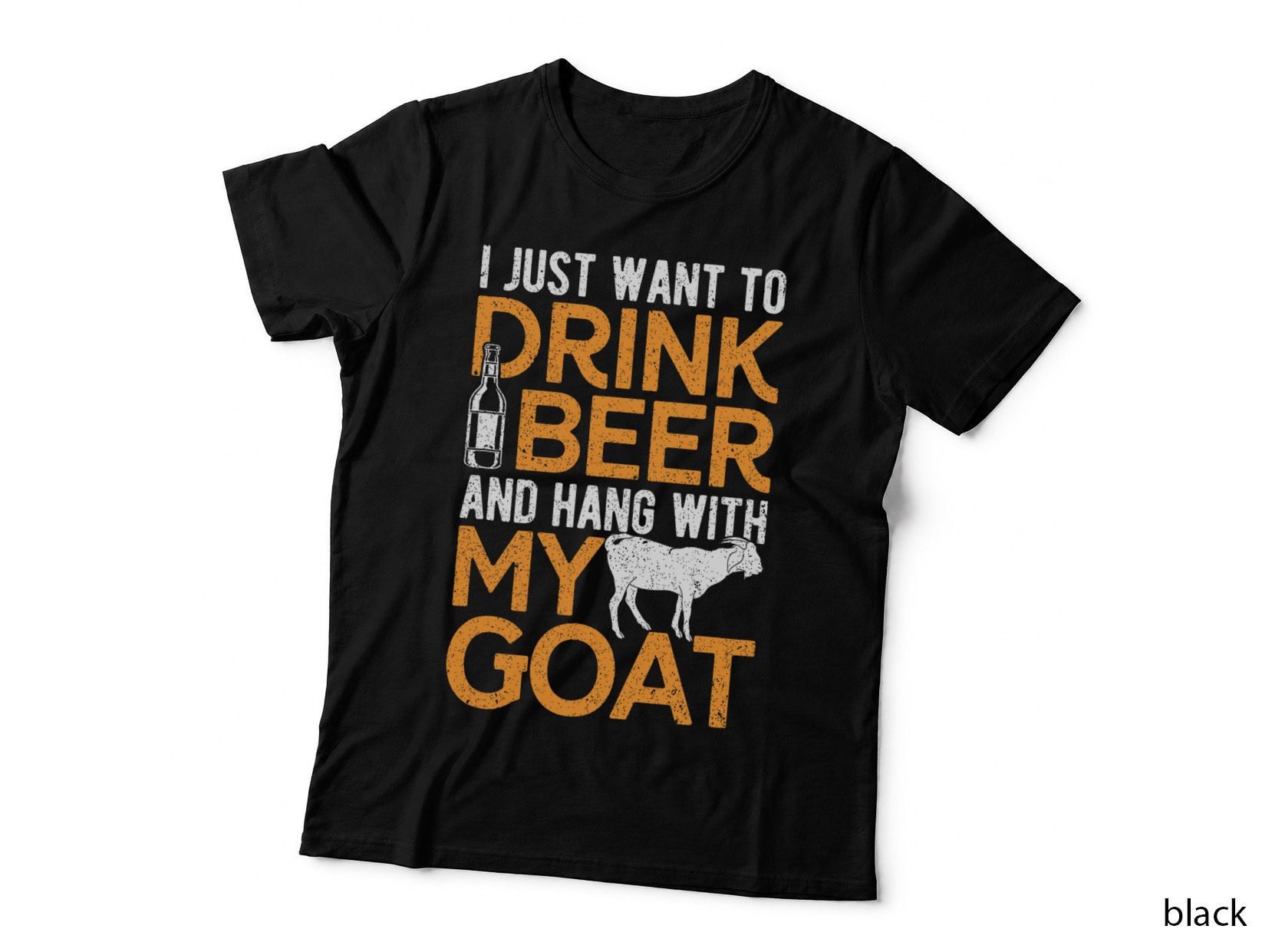 Hang with My Goat Dad Goat Father Goat Farmer Goat Owner T-Shirt