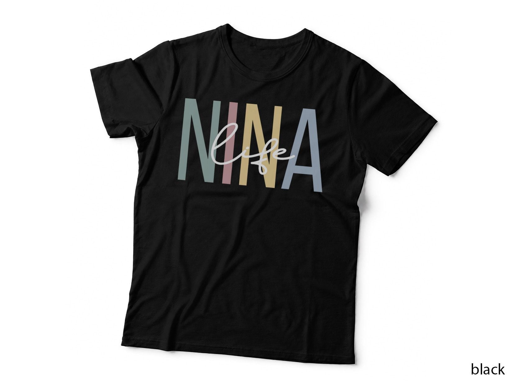Nina Life Nina Grandma Boho Nina Grandmother T-Shirt