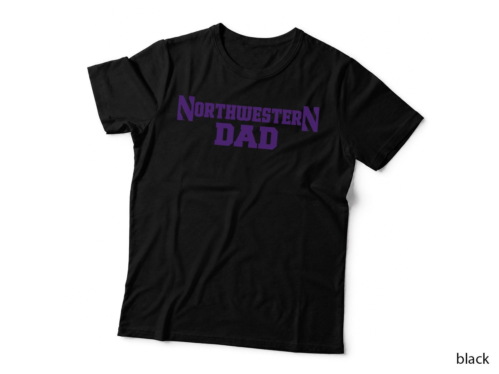 Northwestern University Wildcats Dad T-Shirt