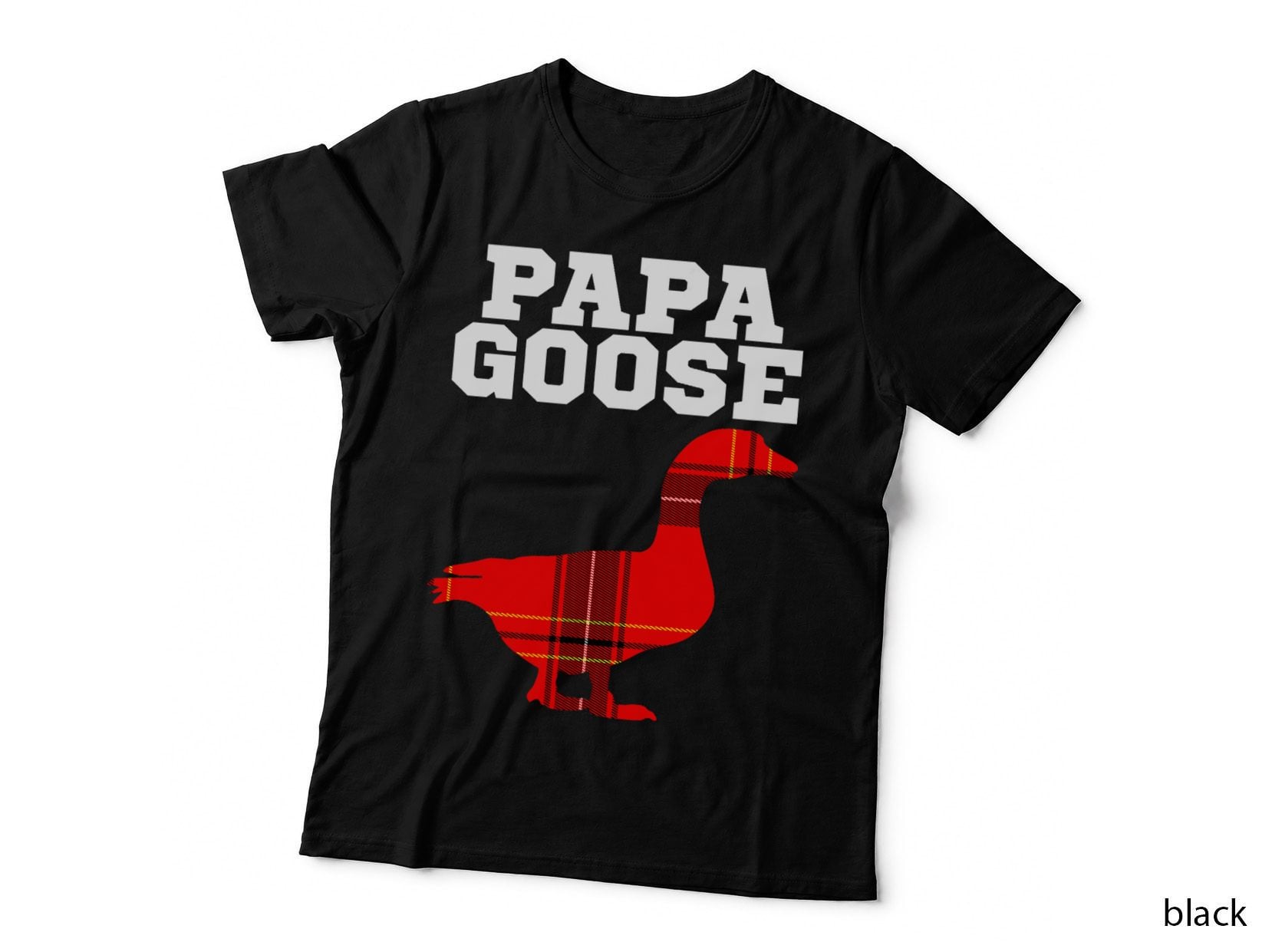 Papa Goose Funny Father's Day Animal Novelty T Shirt