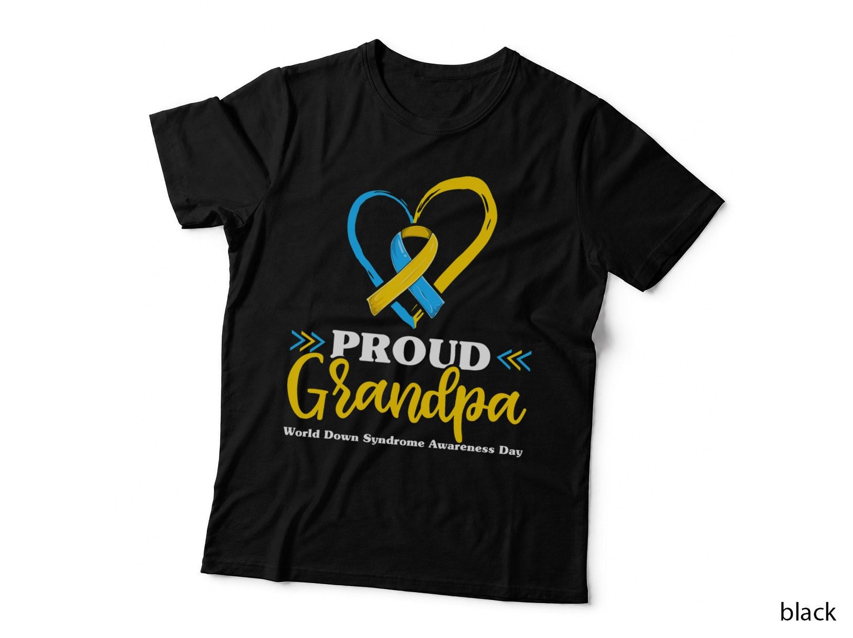 Proud Down Syndrome Grandpa Awareness Shirt, Grandad T-Shirt