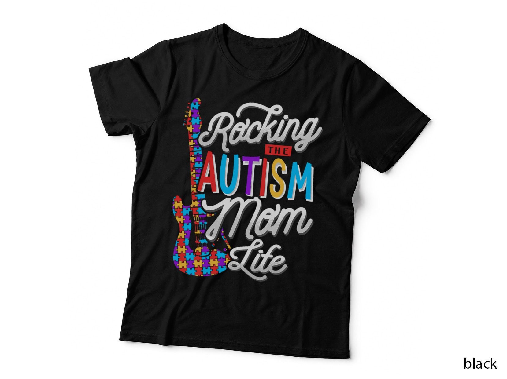 Rocking the Autism Mom Life Autism Awareness T-Shirt