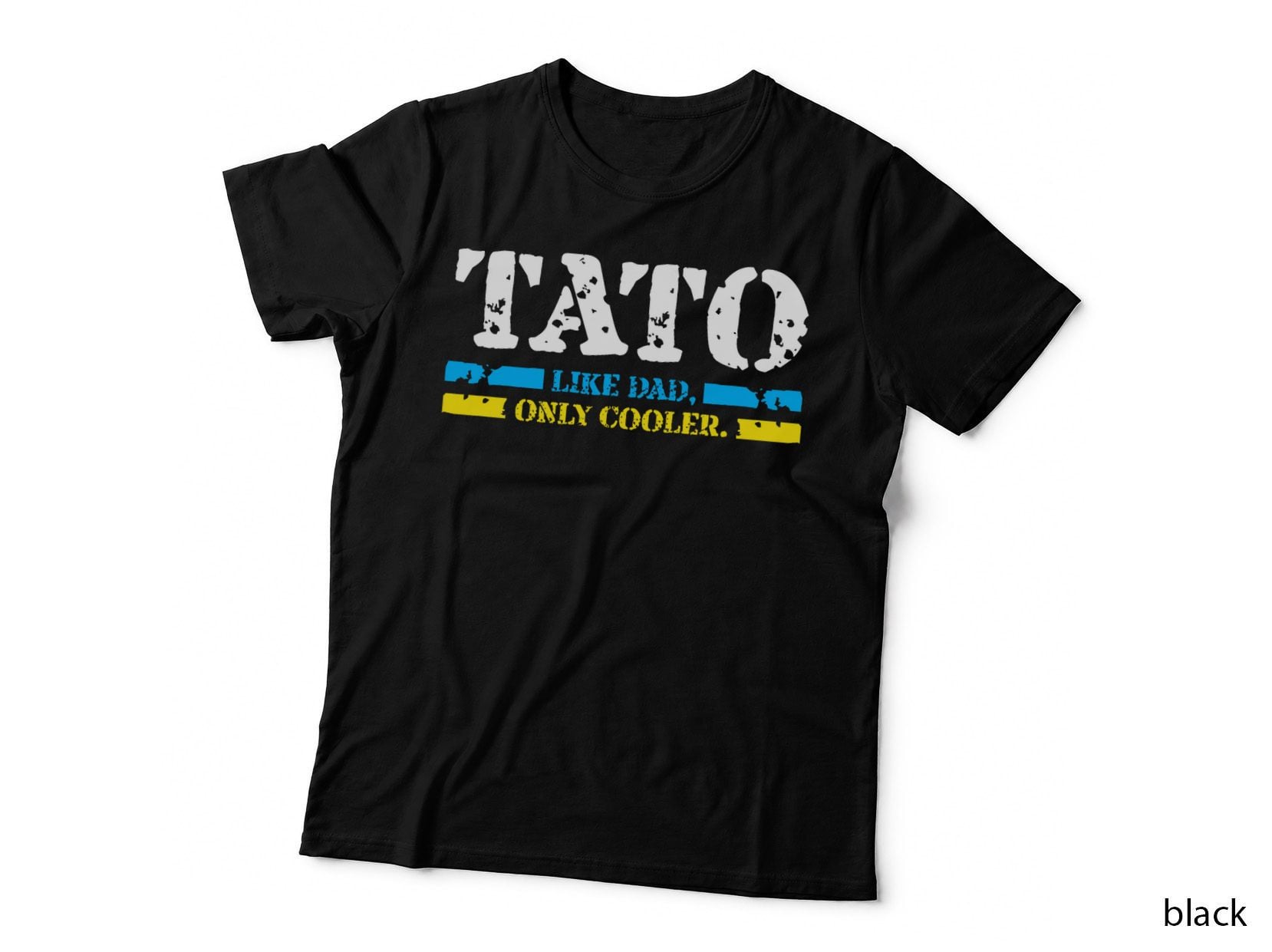 Ukrainian Tato Like Dad, Only Cooler Father Day Best Gifts T-Shirt