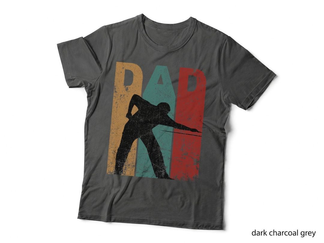 Vintage Billiards Dad Fathers Day Gift Ideas T-Shirt