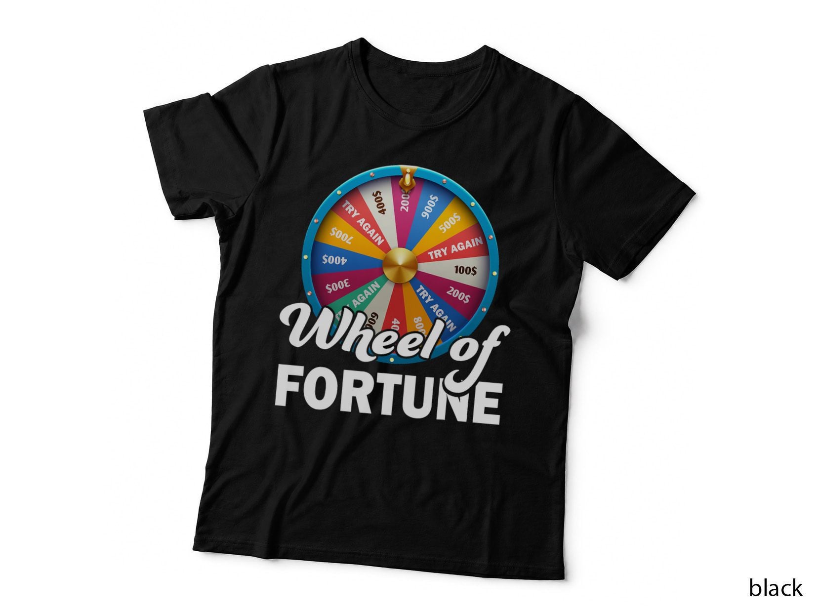 Wheel of Fortune Clothes Fathers Day Wheel of Fortune Dad T-Shirt