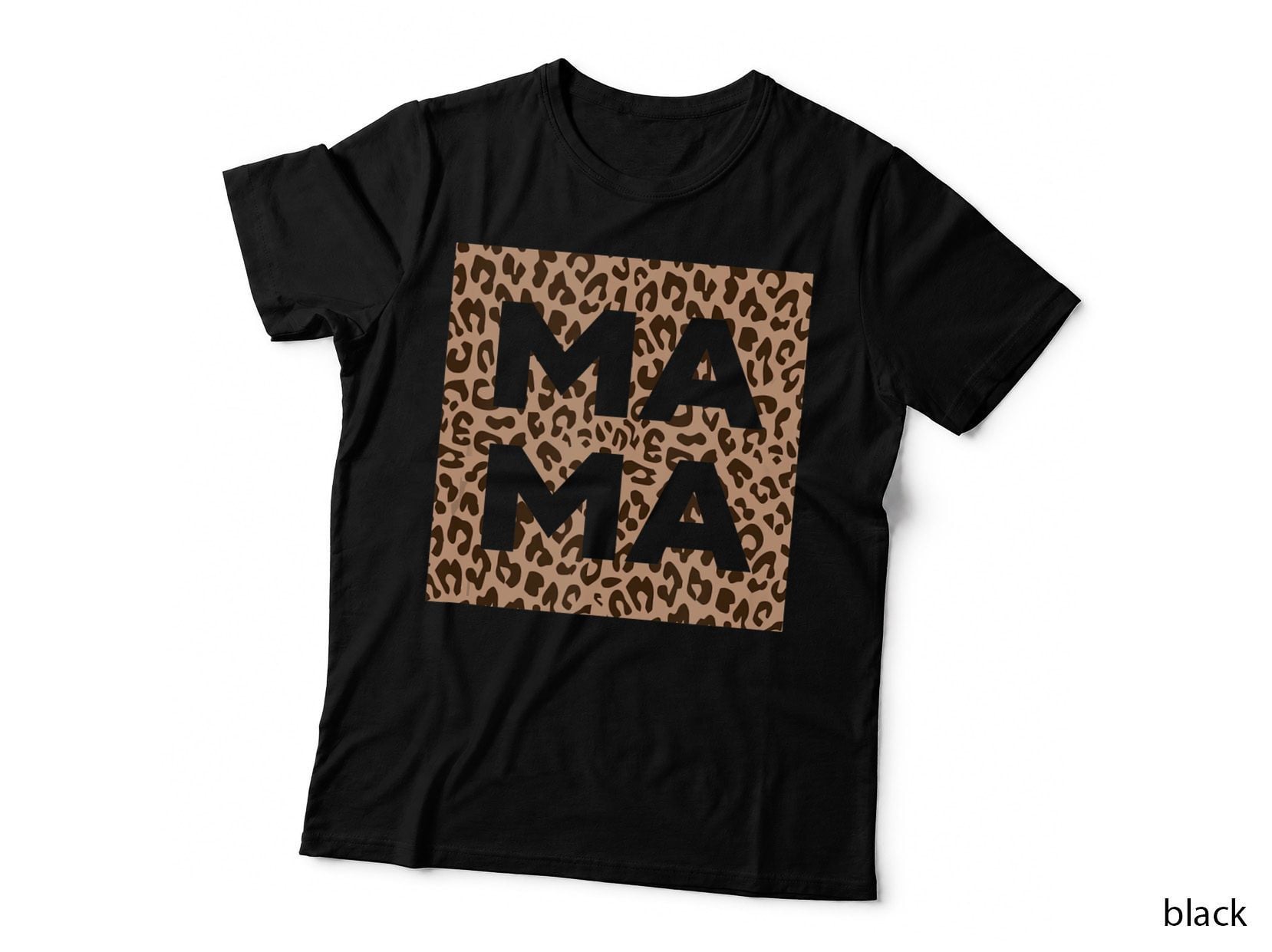 Cheetah Leopard Mama Madre Animal Print, Gift T-Shirt