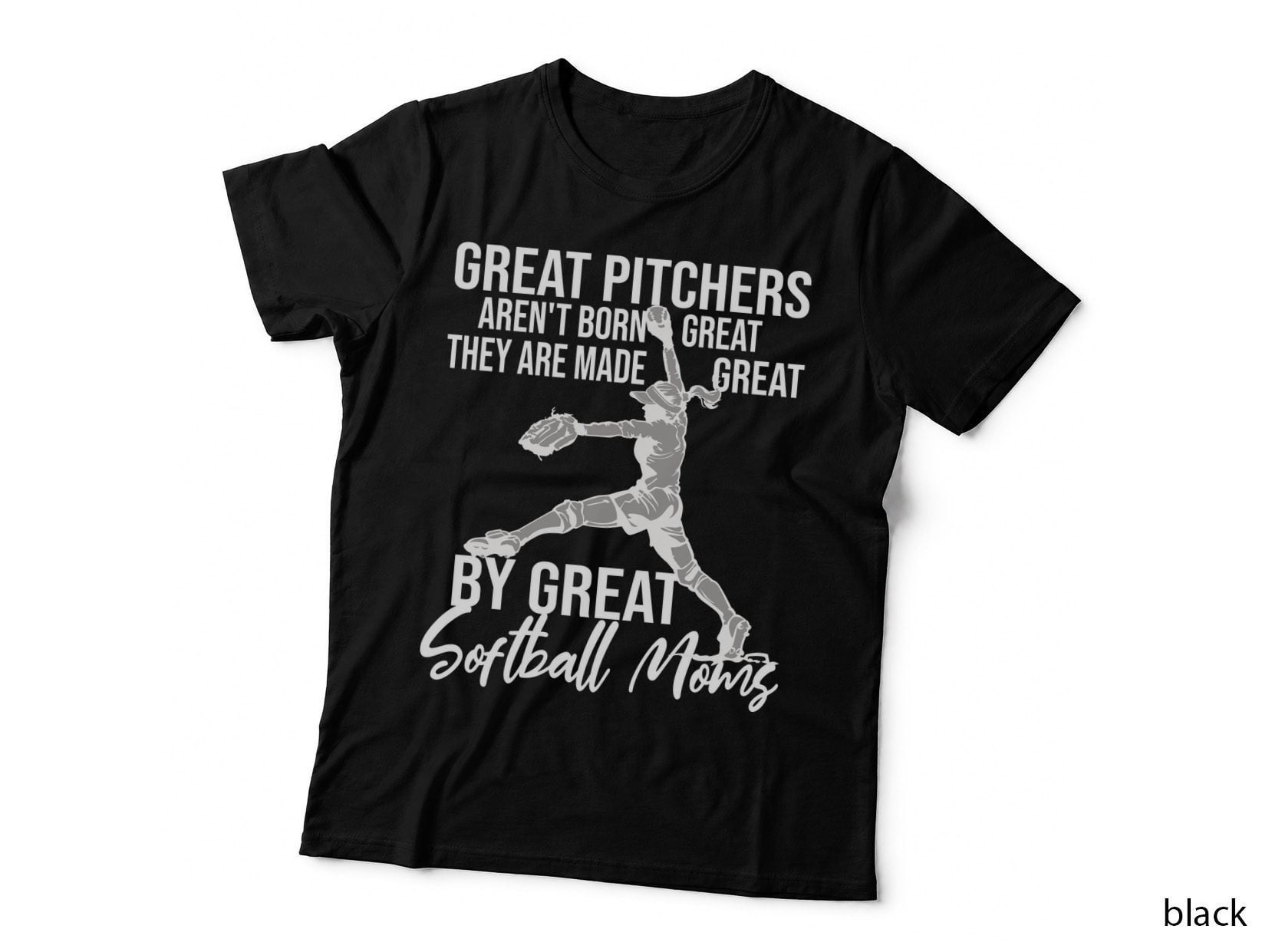 Great Softball Mom T-Shirt, Mom Family Apparel, Sports Mom Gift