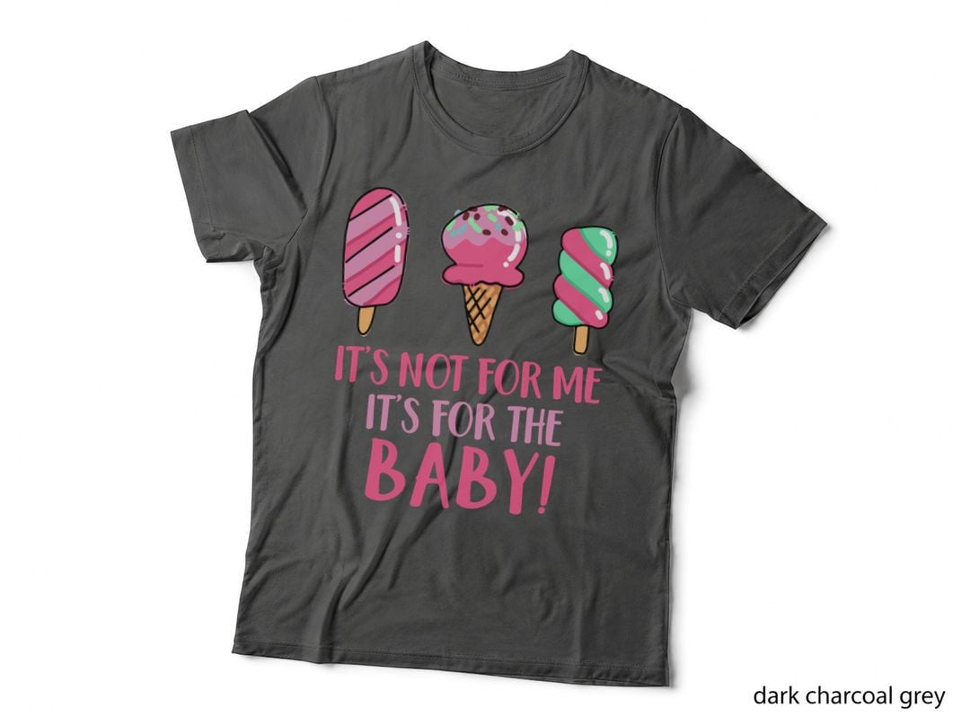 Ice Cream Baby Shower T-Shirt, Funny Sarcasm, Mom Family