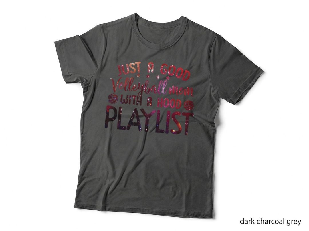Just a Good Volleyball Mom T-Shirt, Mom Family Apparel, Volleyball Mom Style