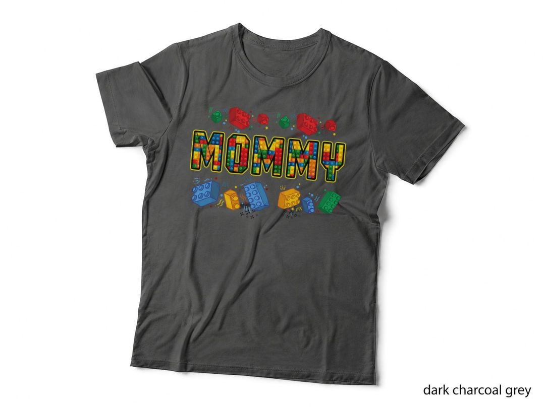 Mom Brick Builder Funny Blocks Master Builder T-Shirt